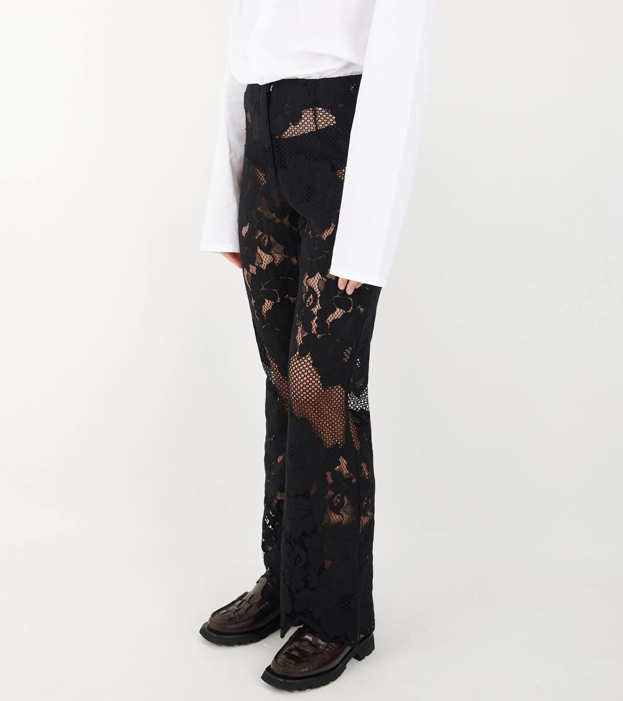 Annie Signature Lace Pants Black