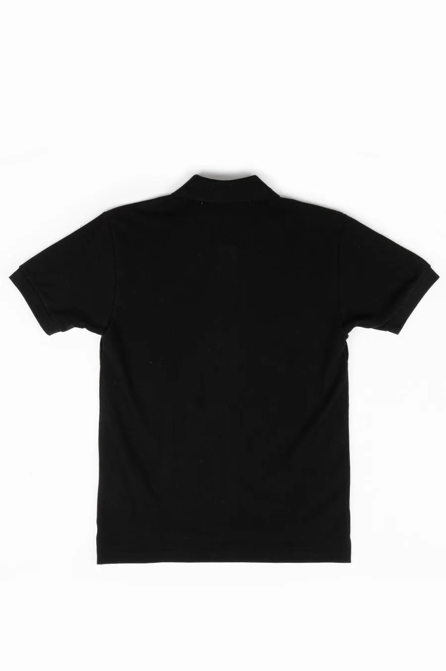 COMME DES GARCONS PLAY POLO TSHIRT BLACK SMALL RED HEART