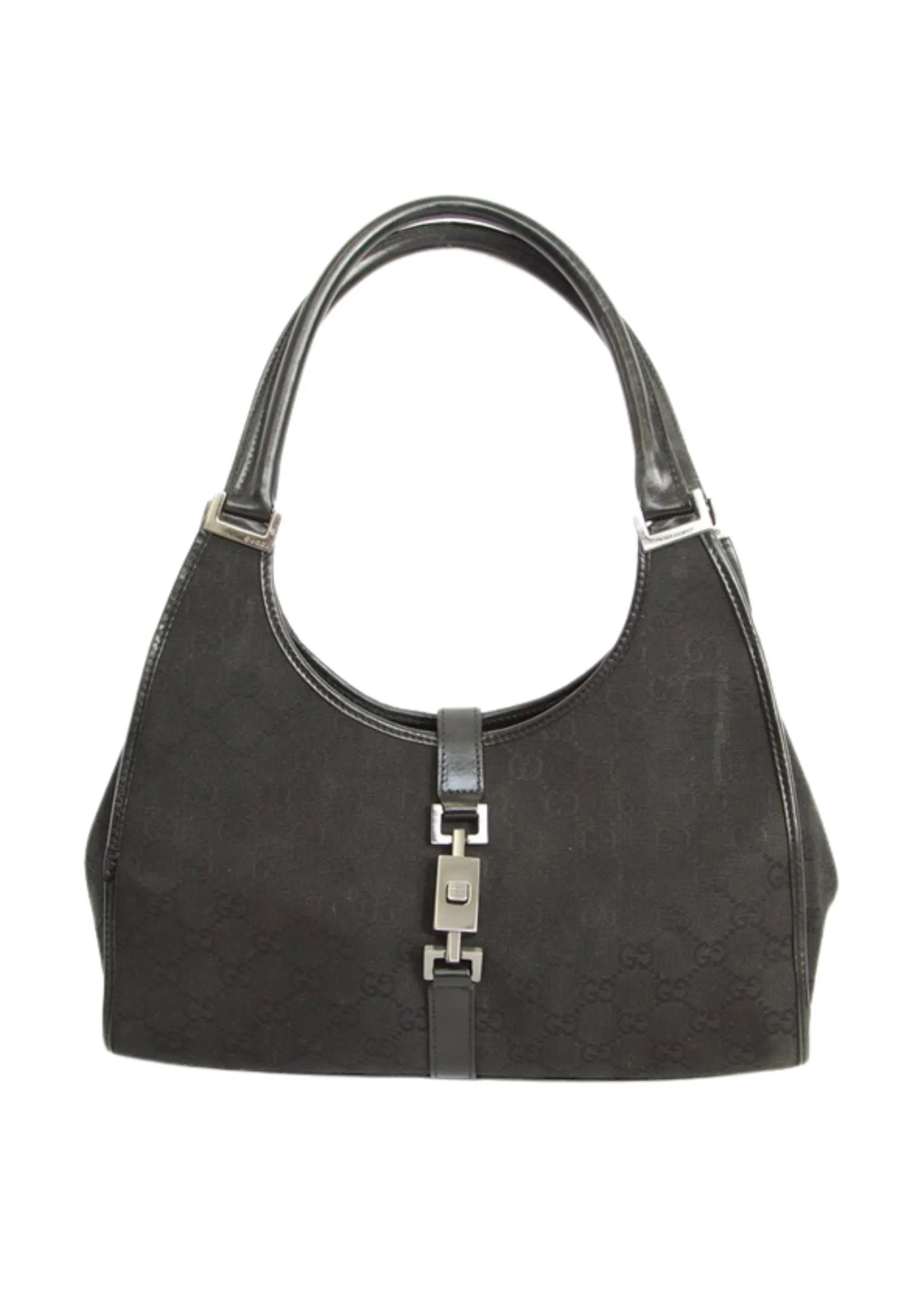 Gucci GG Supreme Black Jackie Top-Handle