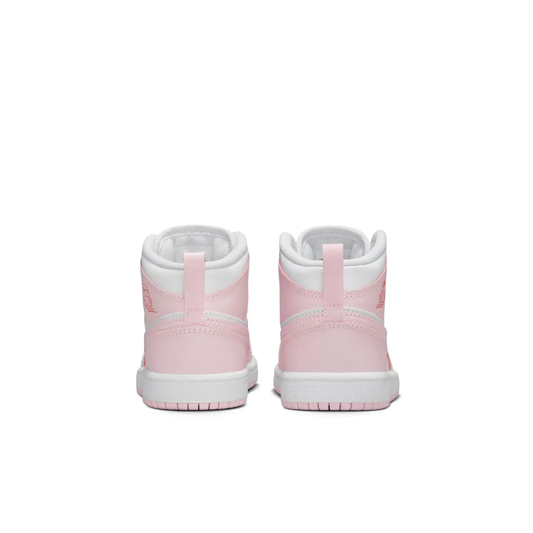 JORDAN 1 MID (PS) PINK FOAM