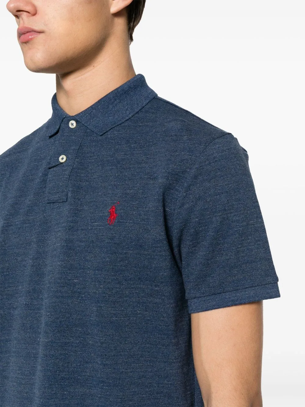 POLO RALPH LAUREN - Men Pony Cotton Polo Shirt