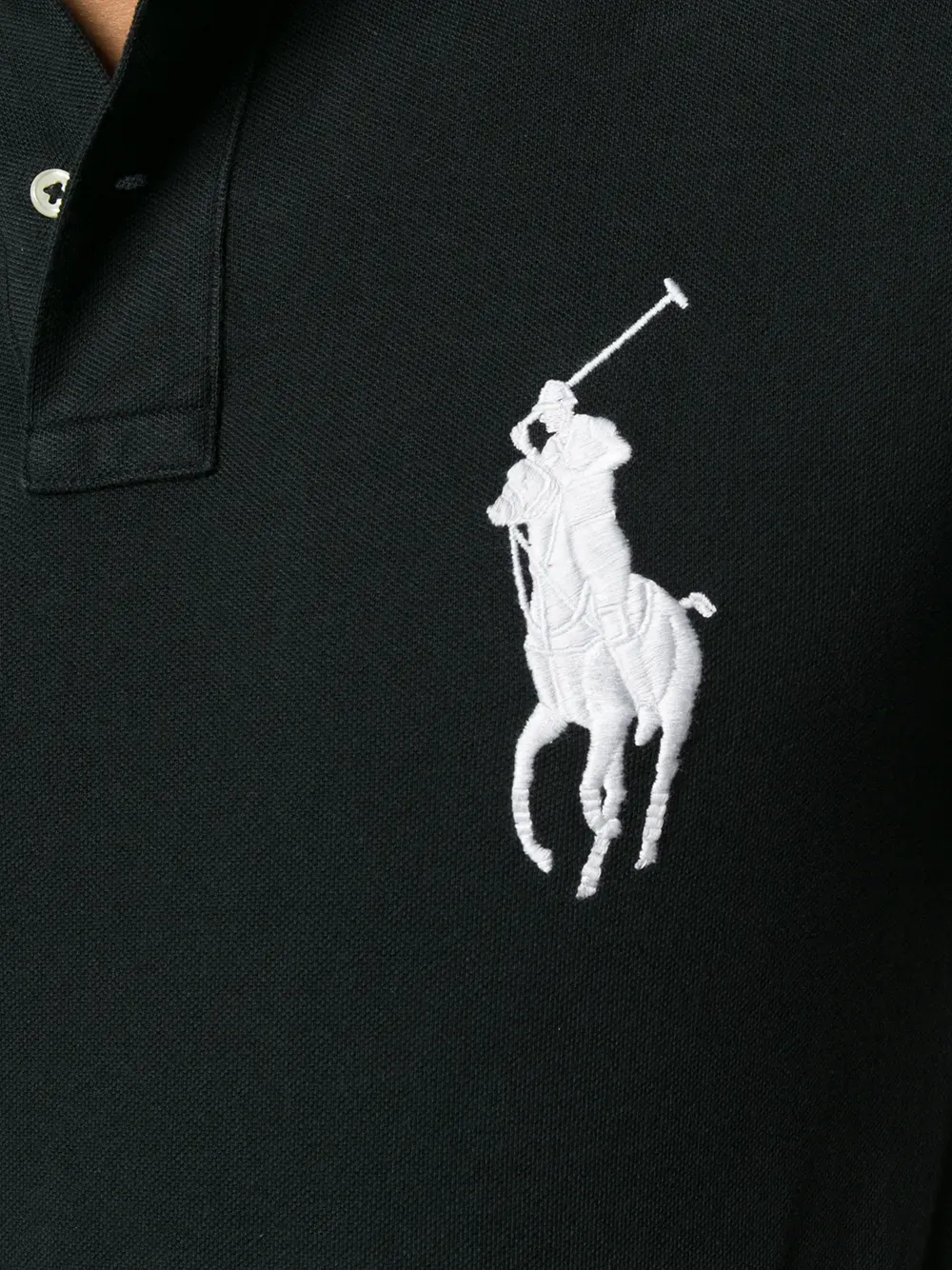 POLO RALPH LAUREN - Men Short-Sleeve Big Pony Mesh Polo Shirt