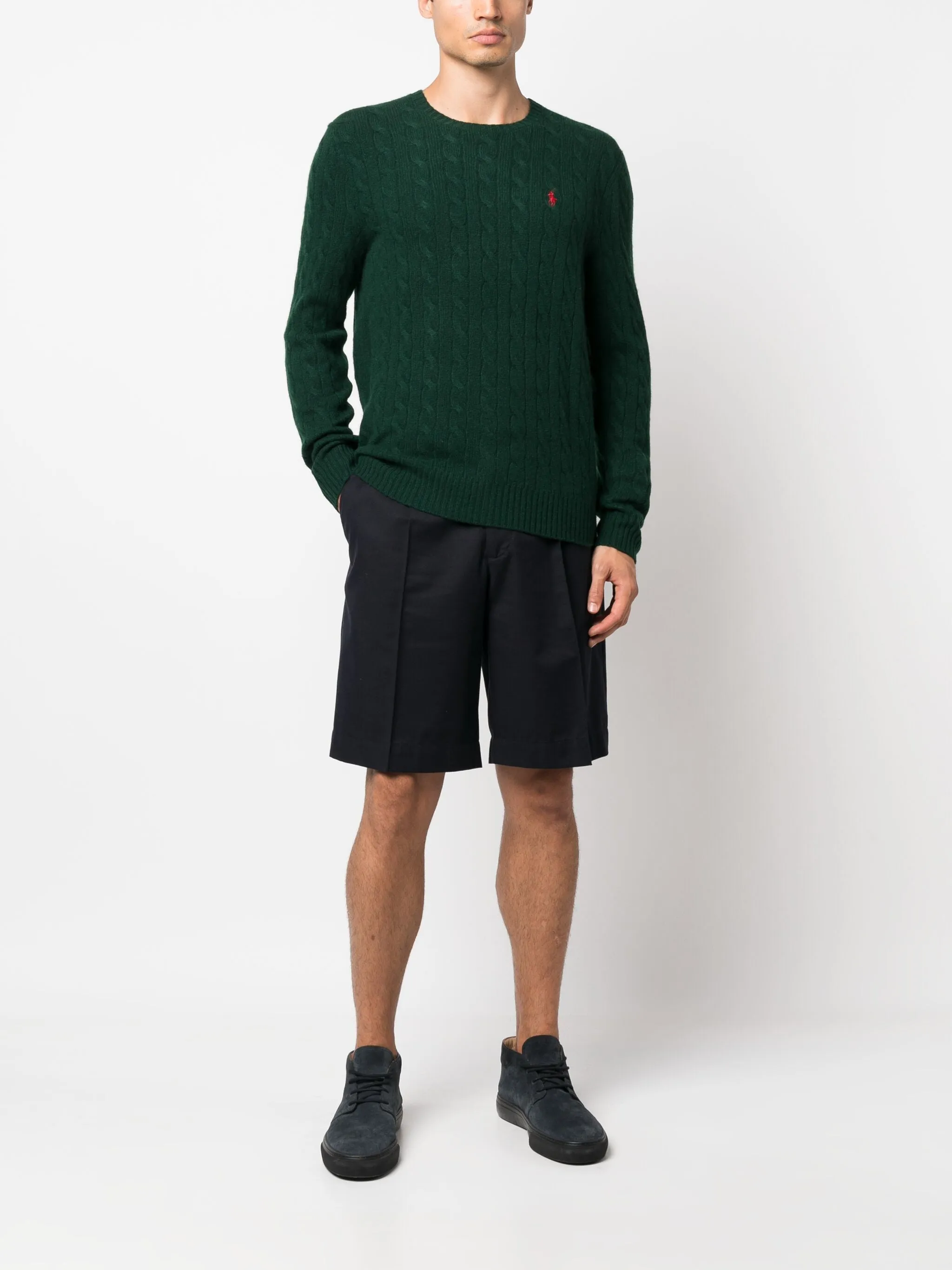 POLO RALPH LAUREN - Men Wool Cable-Knit Sweater