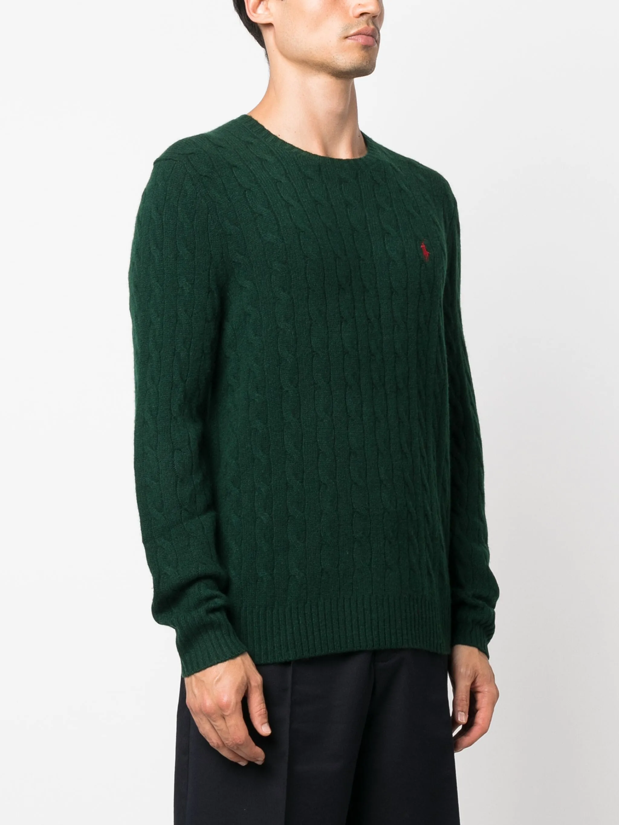 POLO RALPH LAUREN - Men Wool Cable-Knit Sweater
