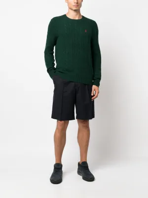 POLO RALPH LAUREN - Men Wool Cable-Knit Sweater