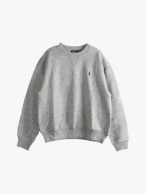 POLO RALPH LAUREN - Women Arctic Fleece Knit Long Sleeve Crew Neck Sweatshirt