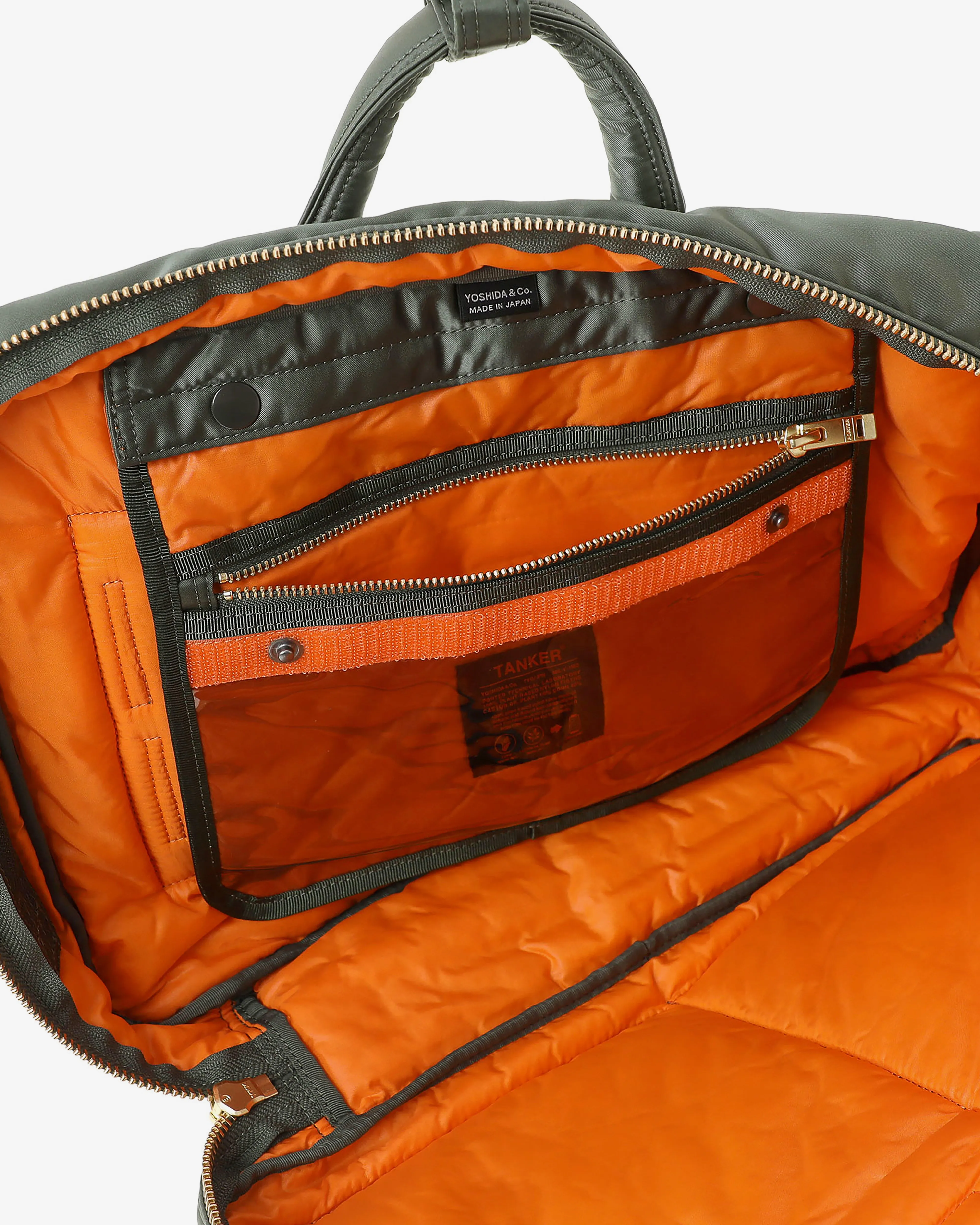 Porter Yoshida & Co. - Men's Tanker 3Way Document Bag - (Green)
