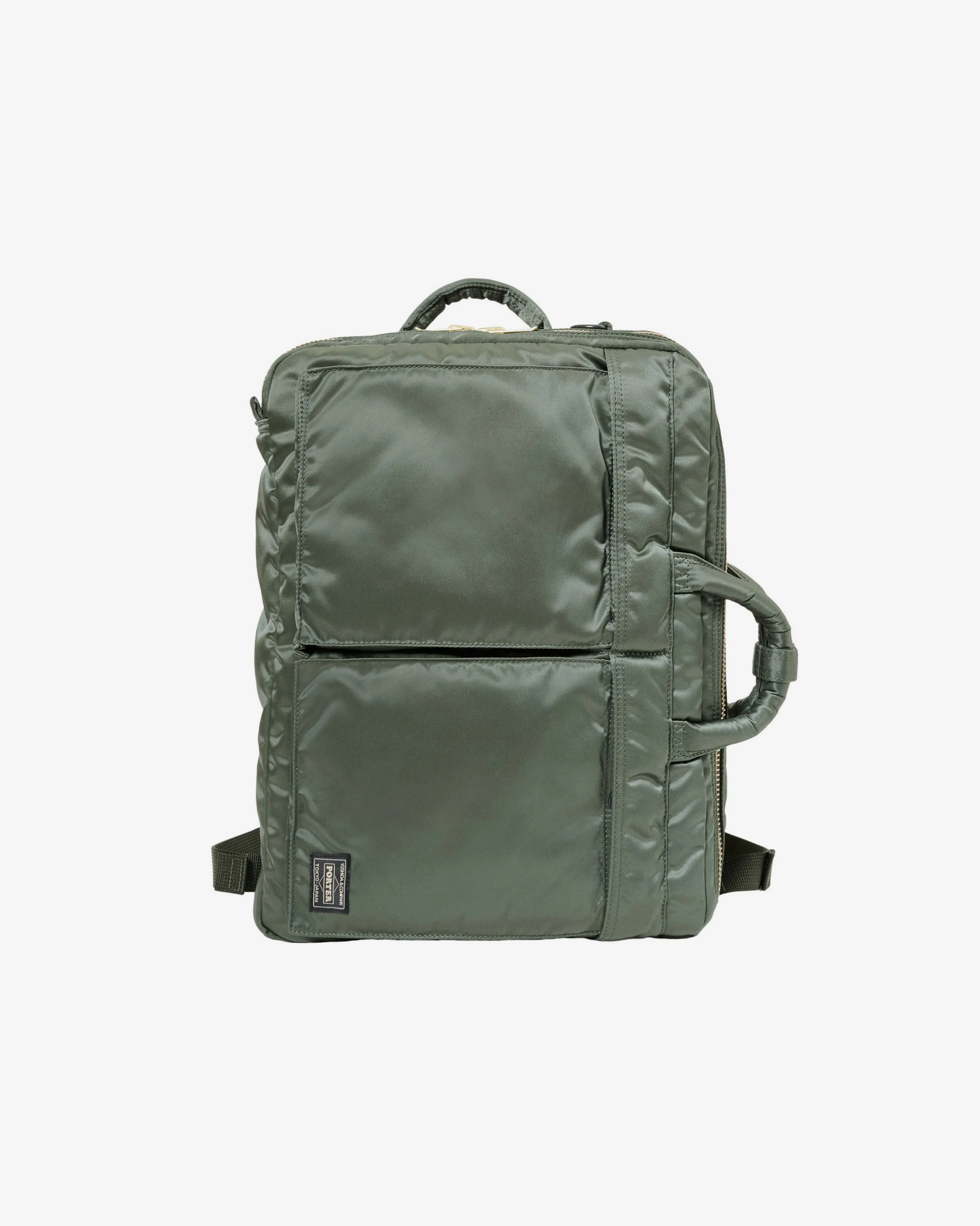 Porter Yoshida & Co. - Men's Tanker 3Way Document Bag - (Green)