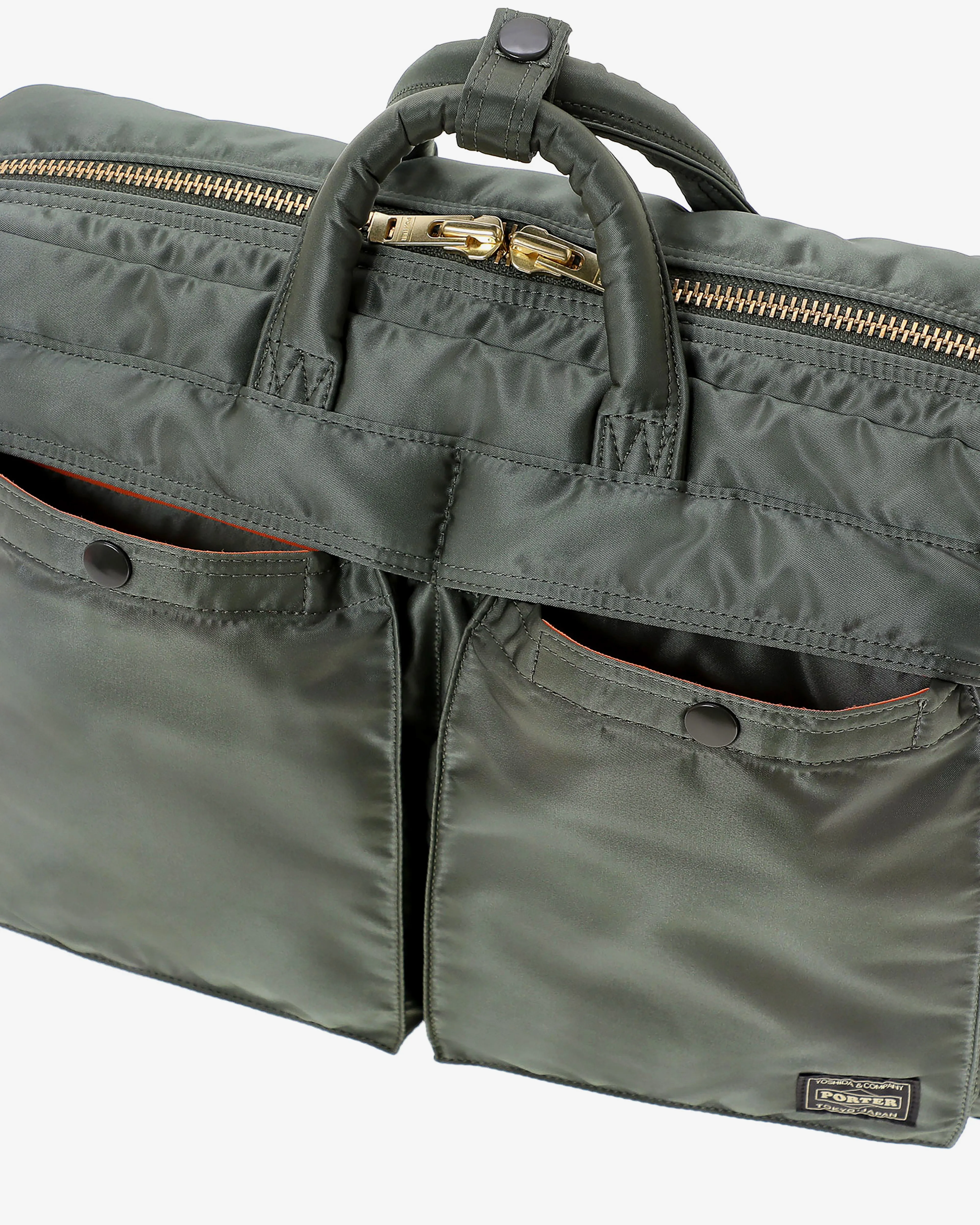 Porter Yoshida & Co. - Men's Tanker 3Way Document Bag - (Green)