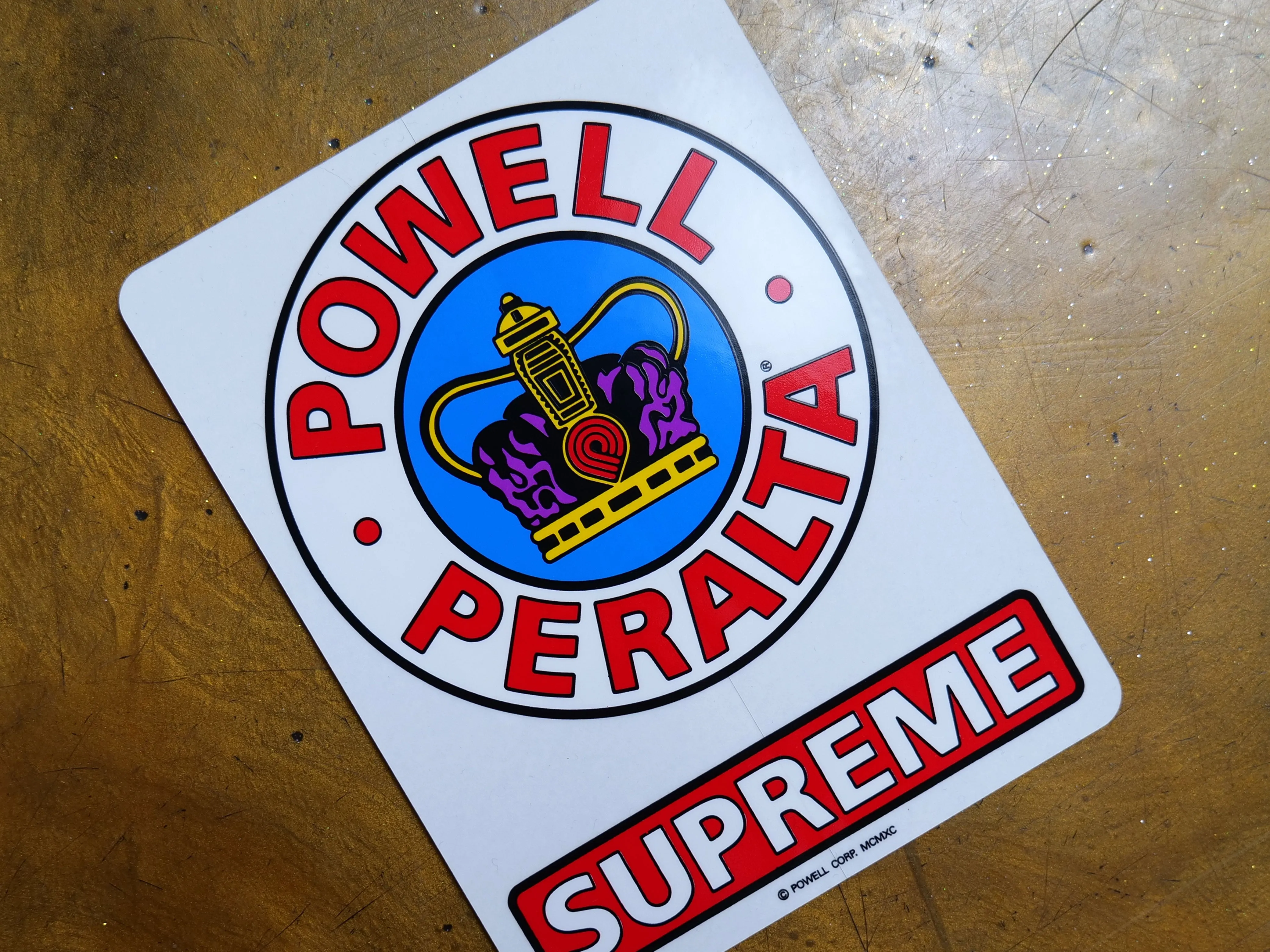 Powell Peralta Supreme Sticker - 6