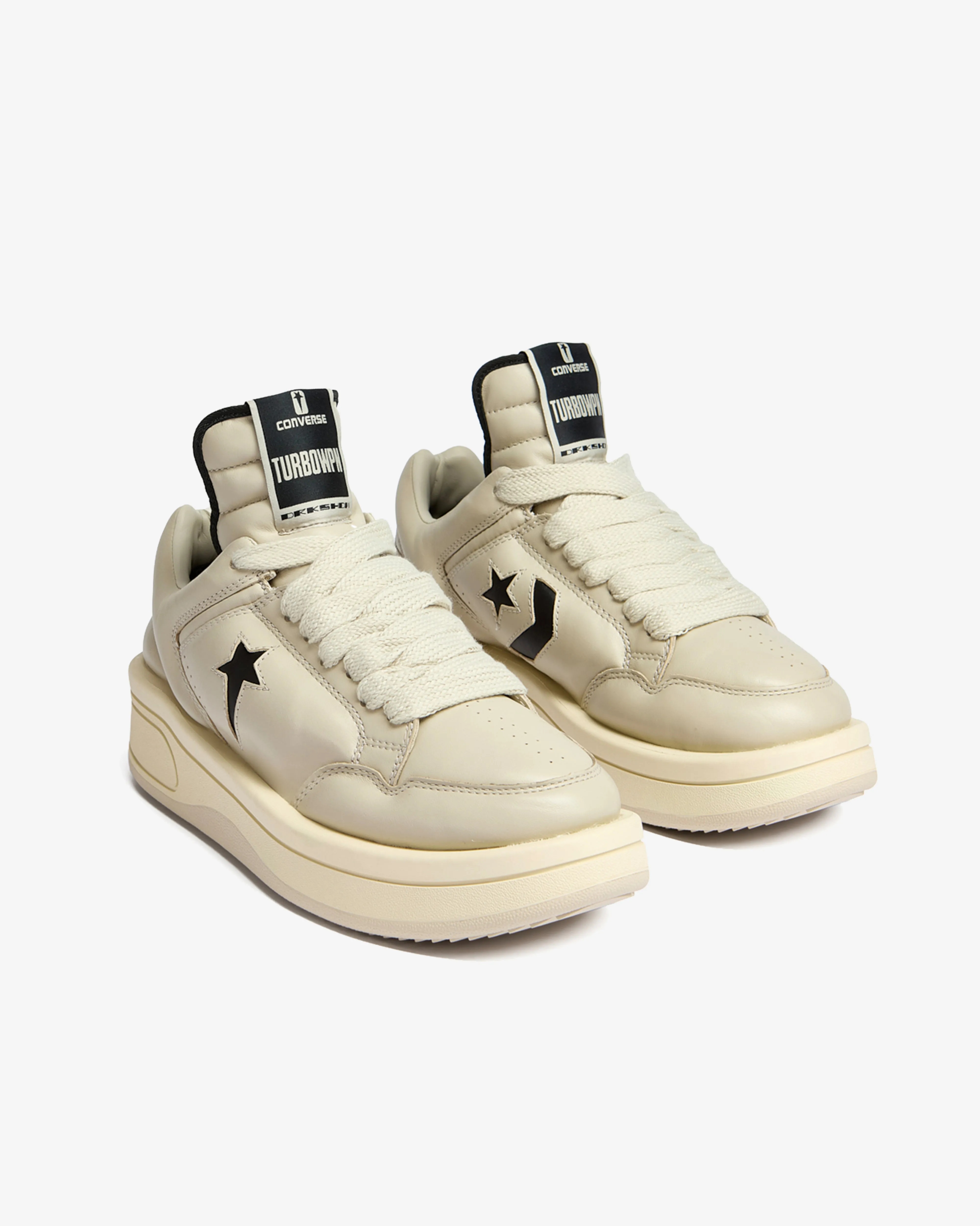 Rick Owens - Men's Converse TURBOWPN OX A1 - (Oyster)