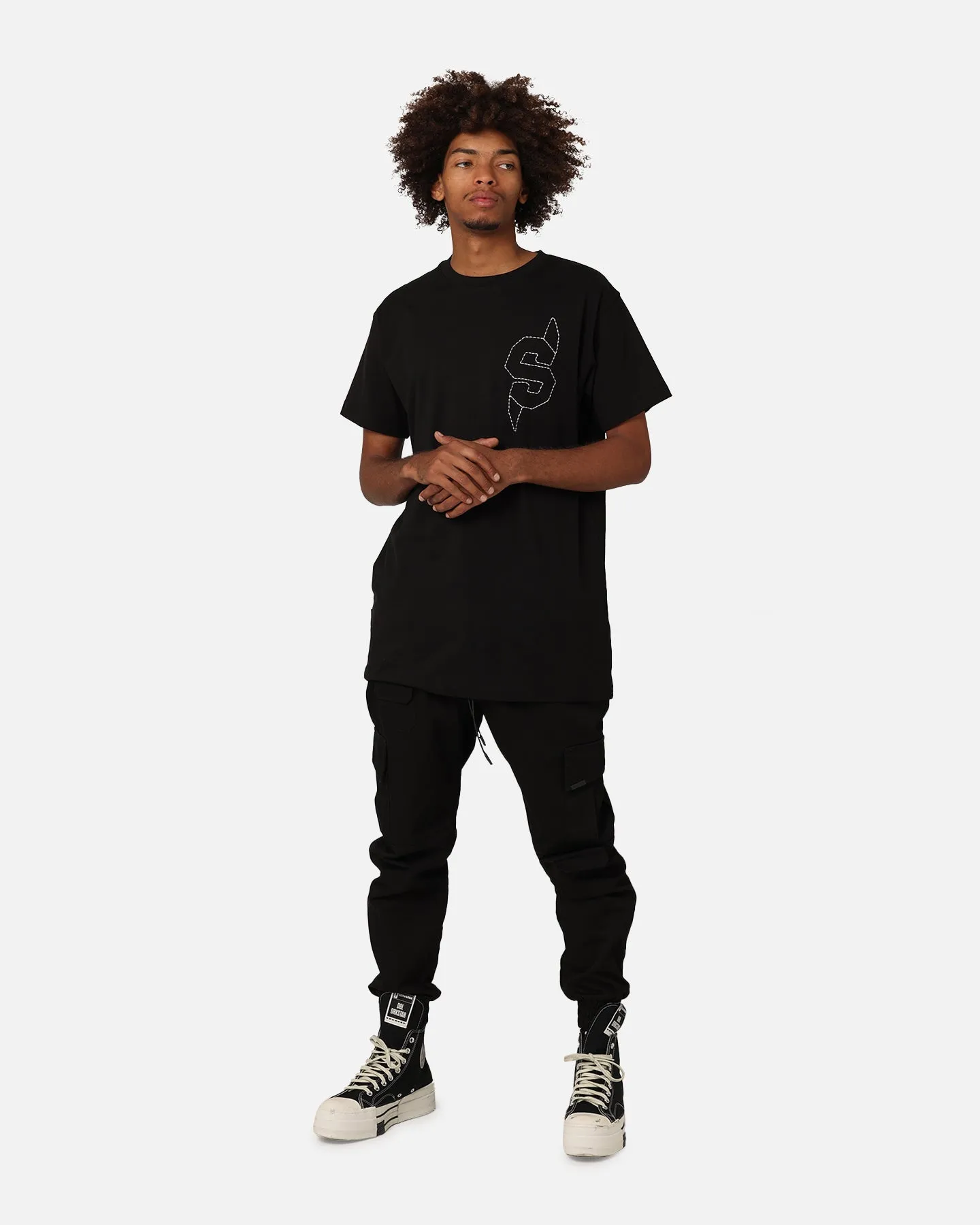 Saint Morta Premier League Lafayette T-Shirt Black/White