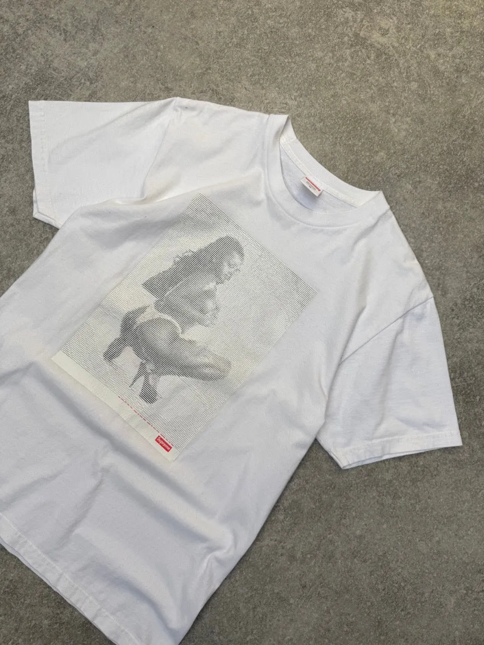S/S 2017 Supreme Digital White Graphic Tee