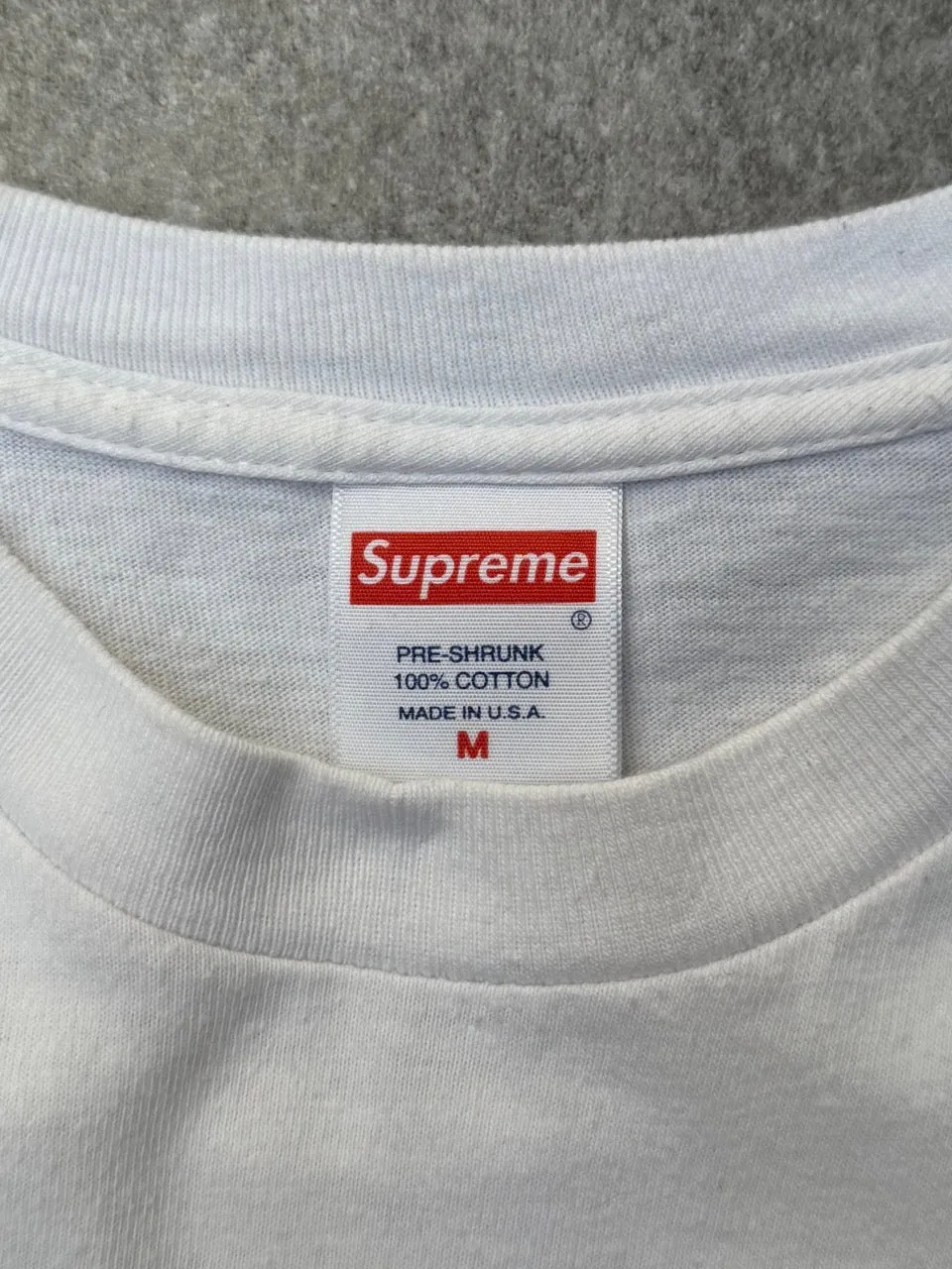 S/S 2017 Supreme Digital White Graphic Tee