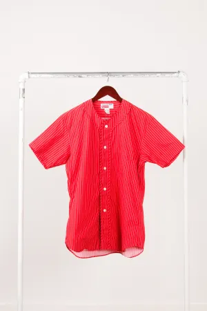 SS14 Supreme x Comme des Garons SHIRT 'Baseball Jersey' Red (2014)