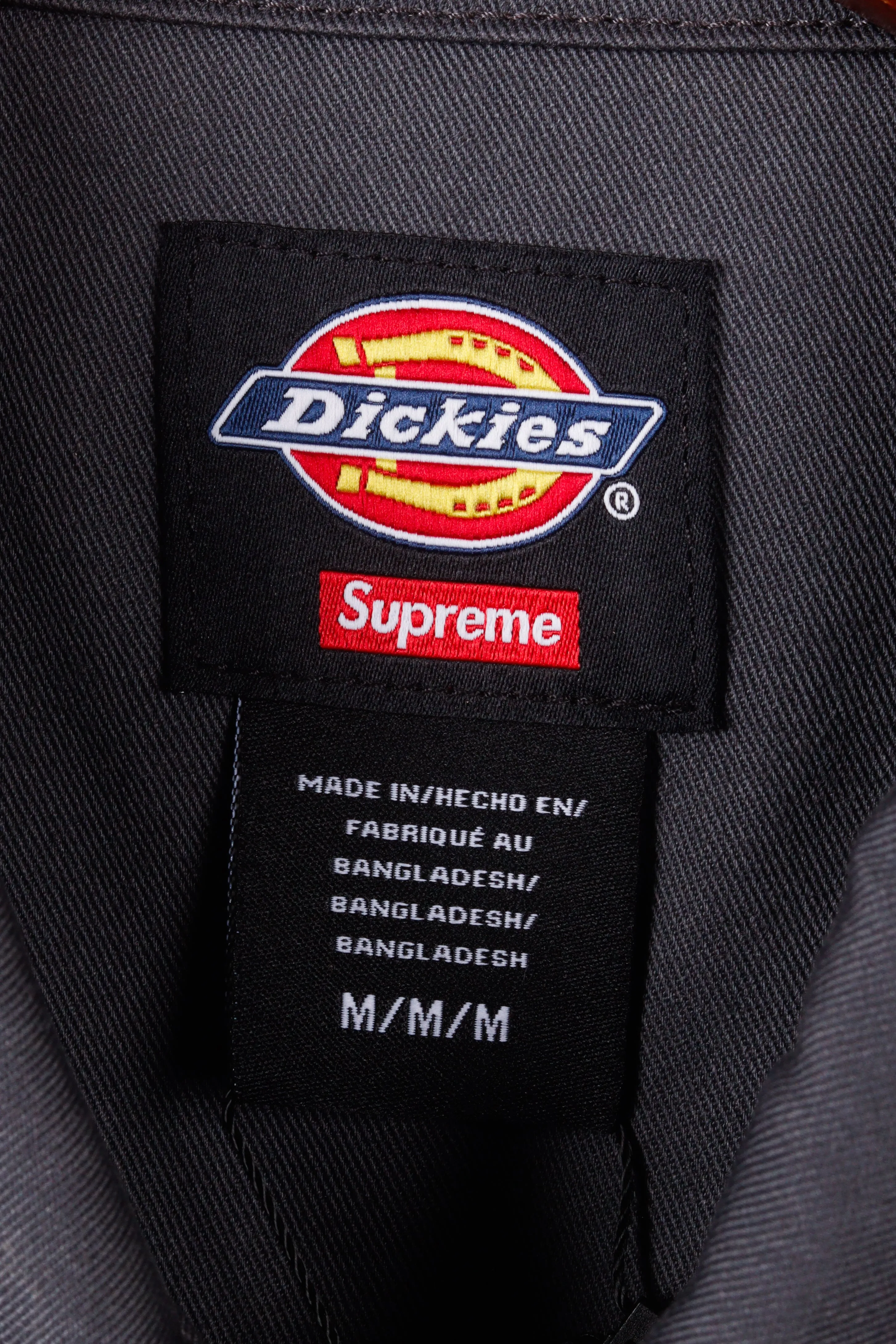 SS22 Supreme x Dickies 'Stripe' S/S Work Shirt Charcoal (2022)
