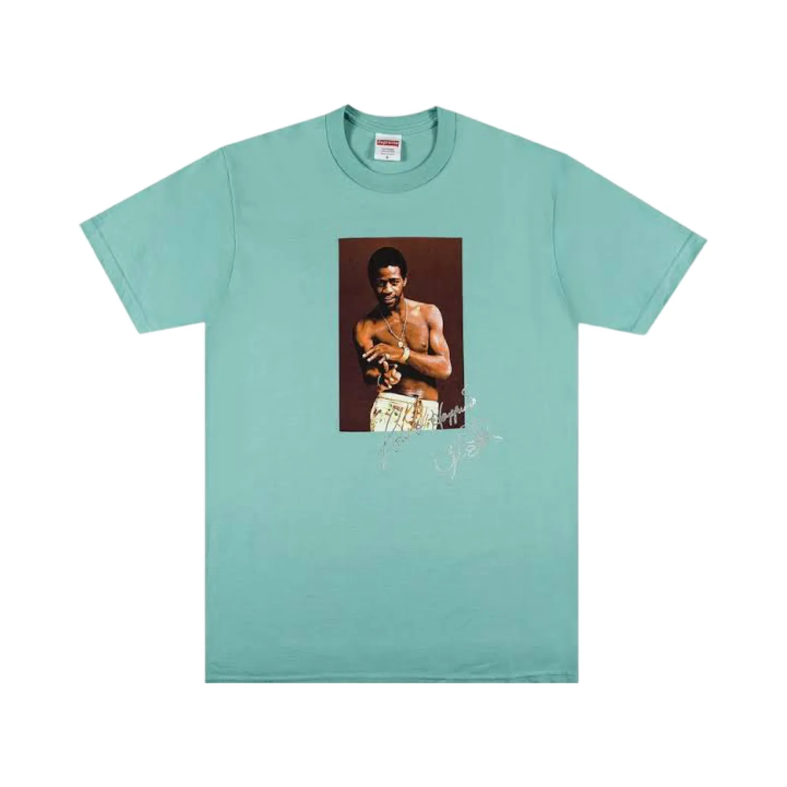 Supreme Al Green Tee Teal