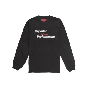 Supreme Arabic Mesh L/S Top Black