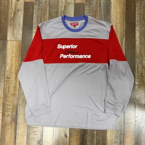 Supreme Arabic Mesh L/S Top Grey