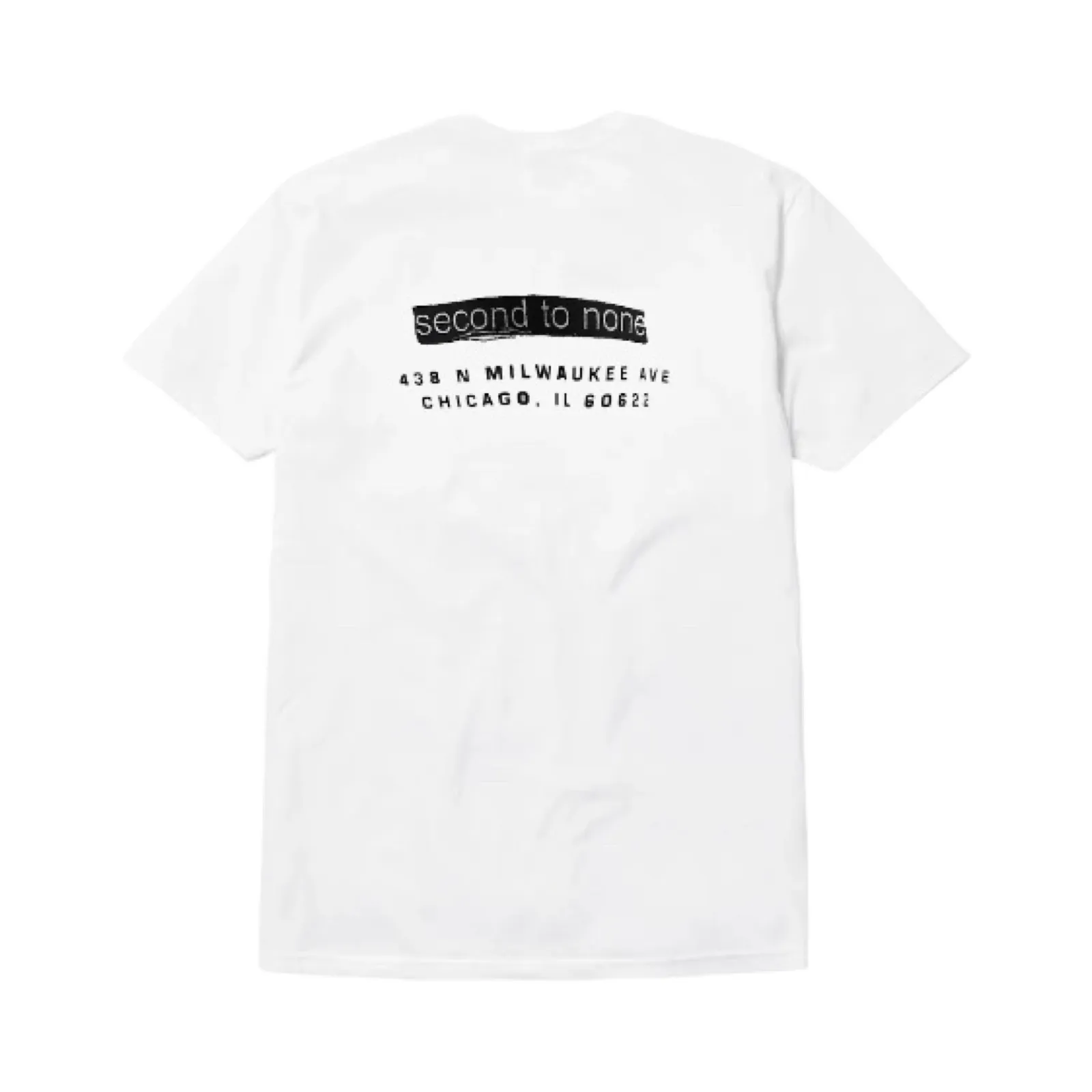 Supreme Bogo Tee Chicago Exclusive White Silver