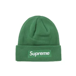 Supreme Box Logo Beanie (FW24) Green