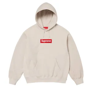 Supreme Box Logo Hooded Sweatshirt Sweatshirt (FW24) Stone