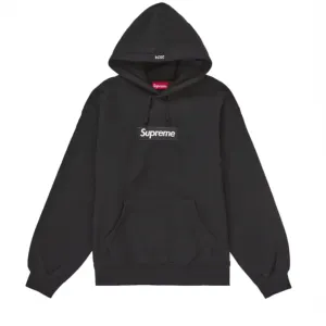 Supreme Box Logo Hoodie FW 2024 Black