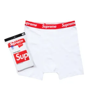 Supreme Boxers White (4-Pack)