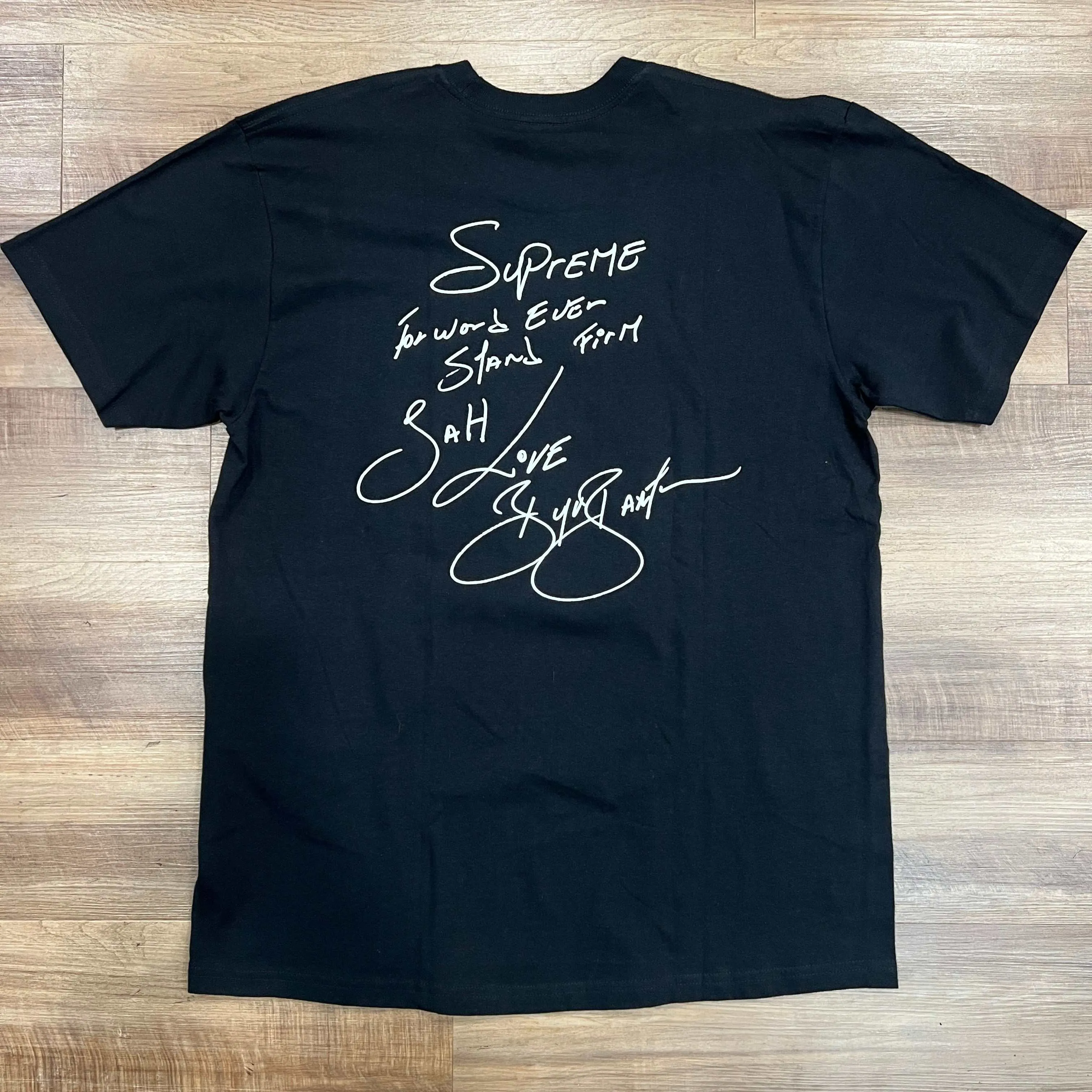 Supreme Buju Banton Tee Black