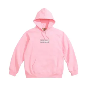 Supreme Burberry Box Logo Hoodie Pink