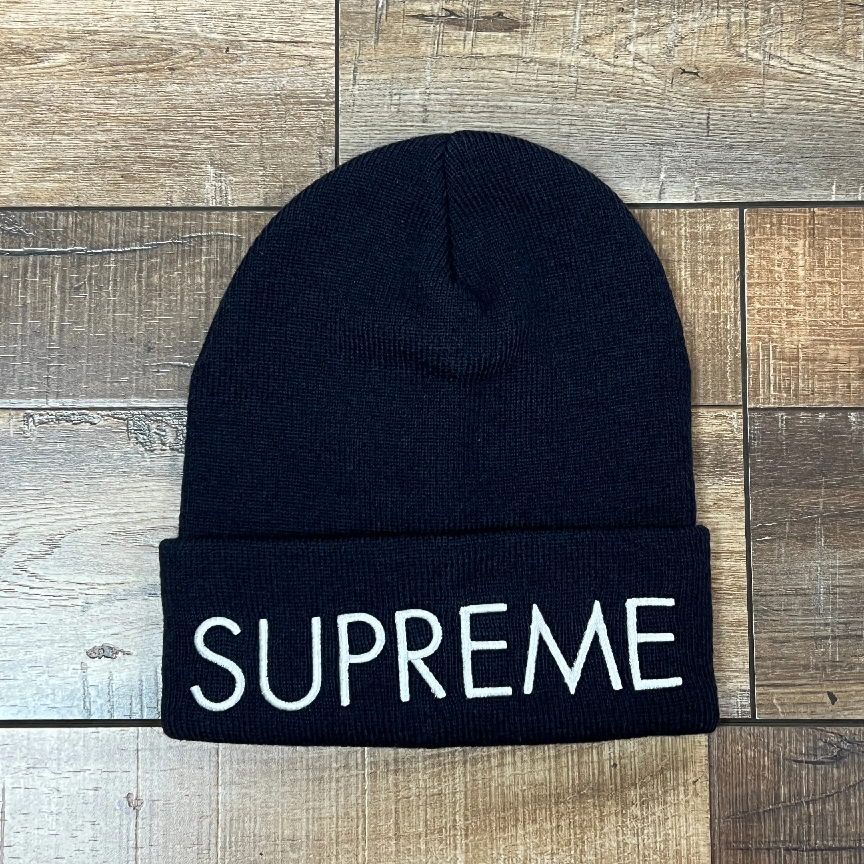 Supreme Capital Beanie Navy