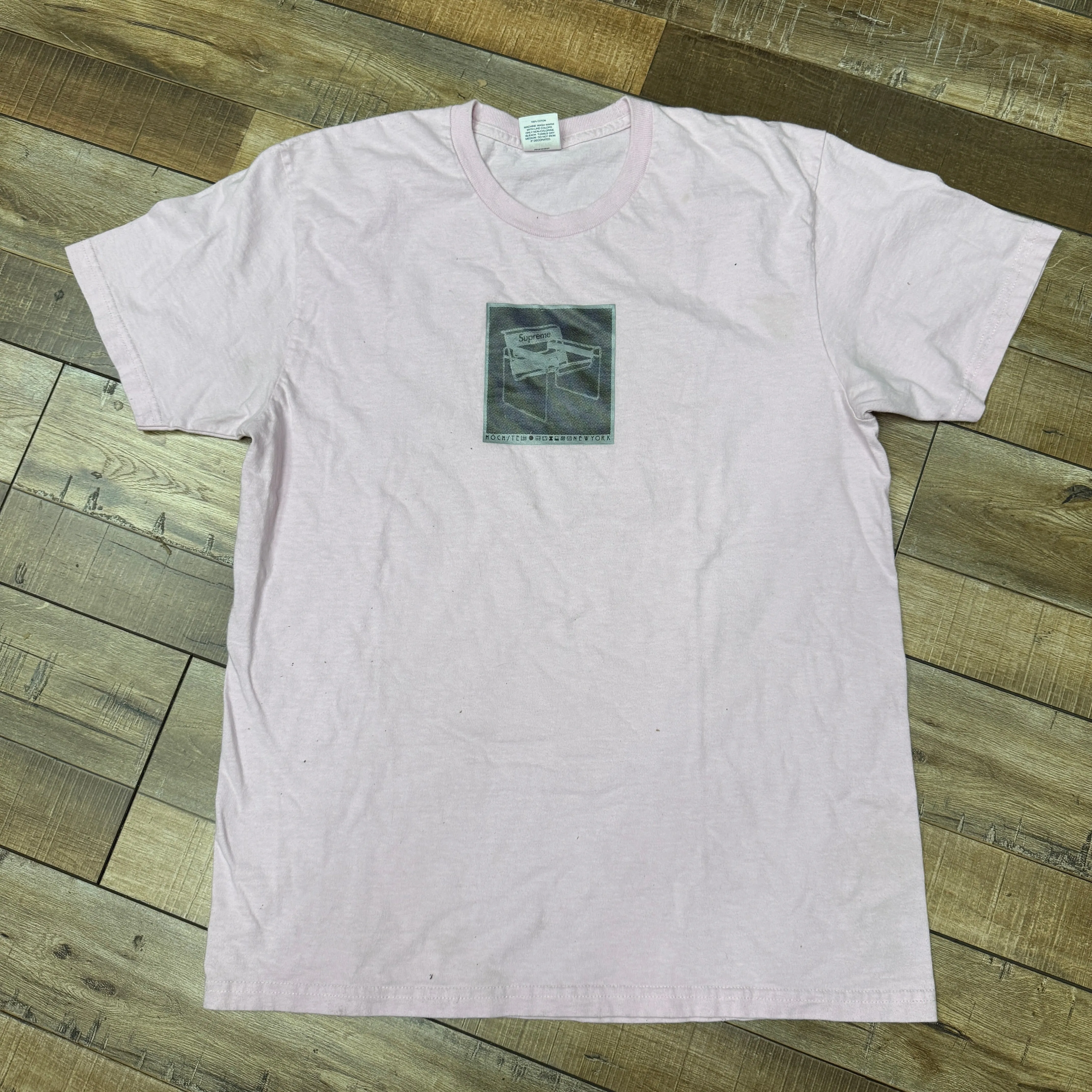 Supreme Chair Tee Light Pink