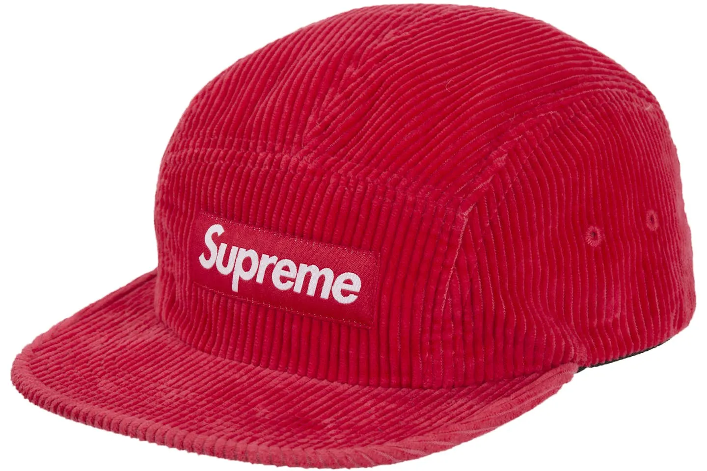 Supreme Corduroy Camp Cap (FW24) Red