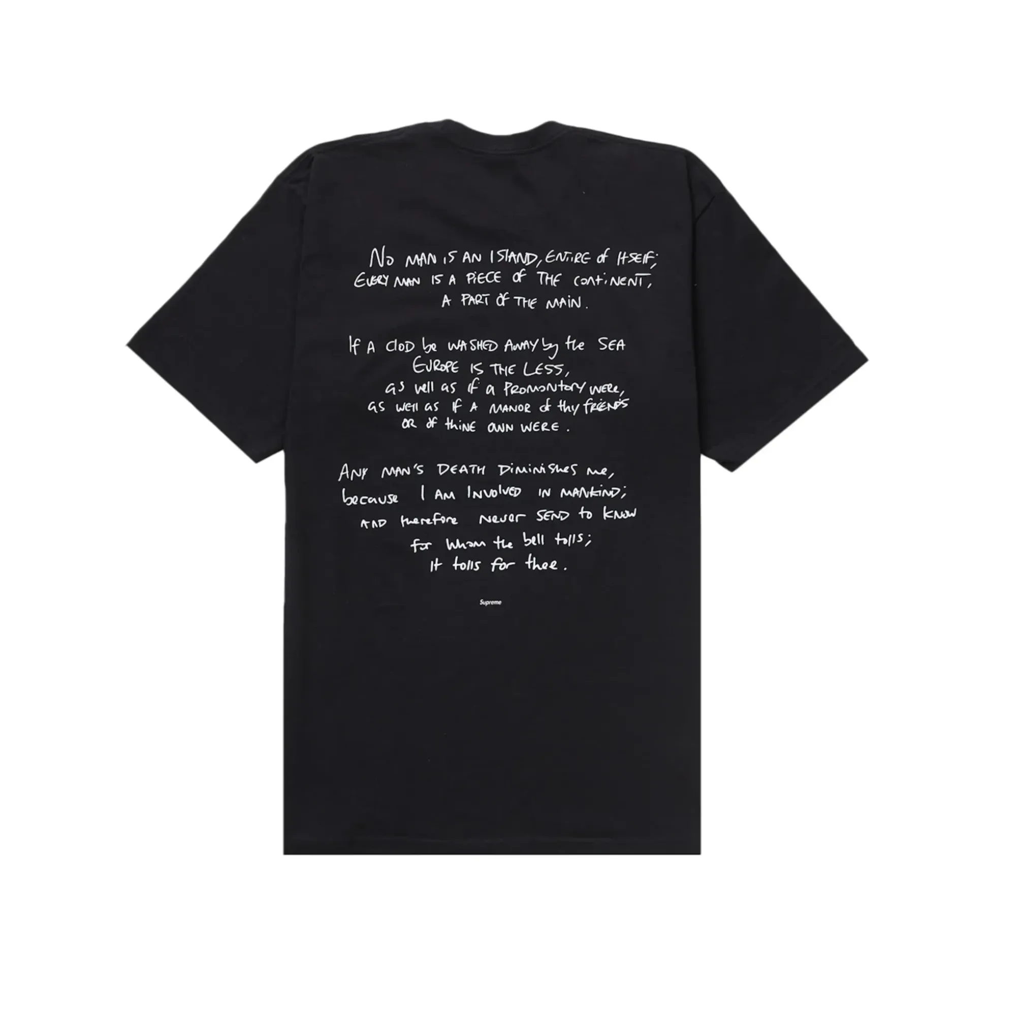 Supreme Corteiz Rules The World T-shirt Black