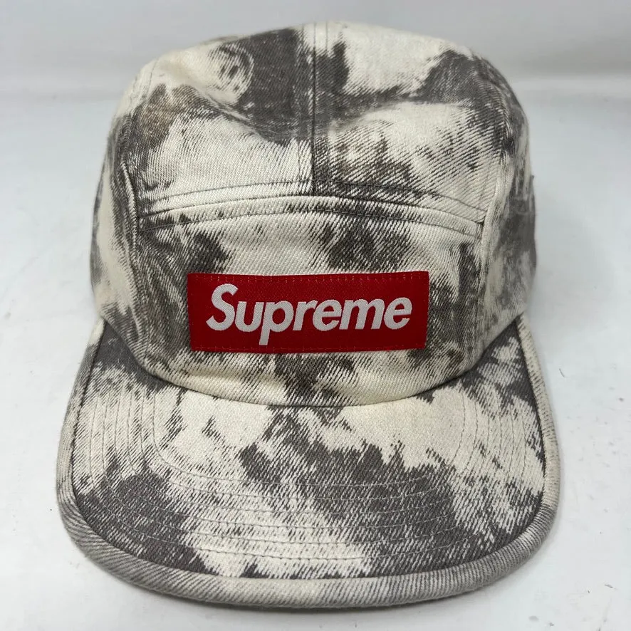 Supreme Denim Camp Cap Bleached