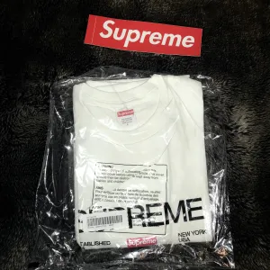 Supreme Est. 1994 Box Logo Tee (White)