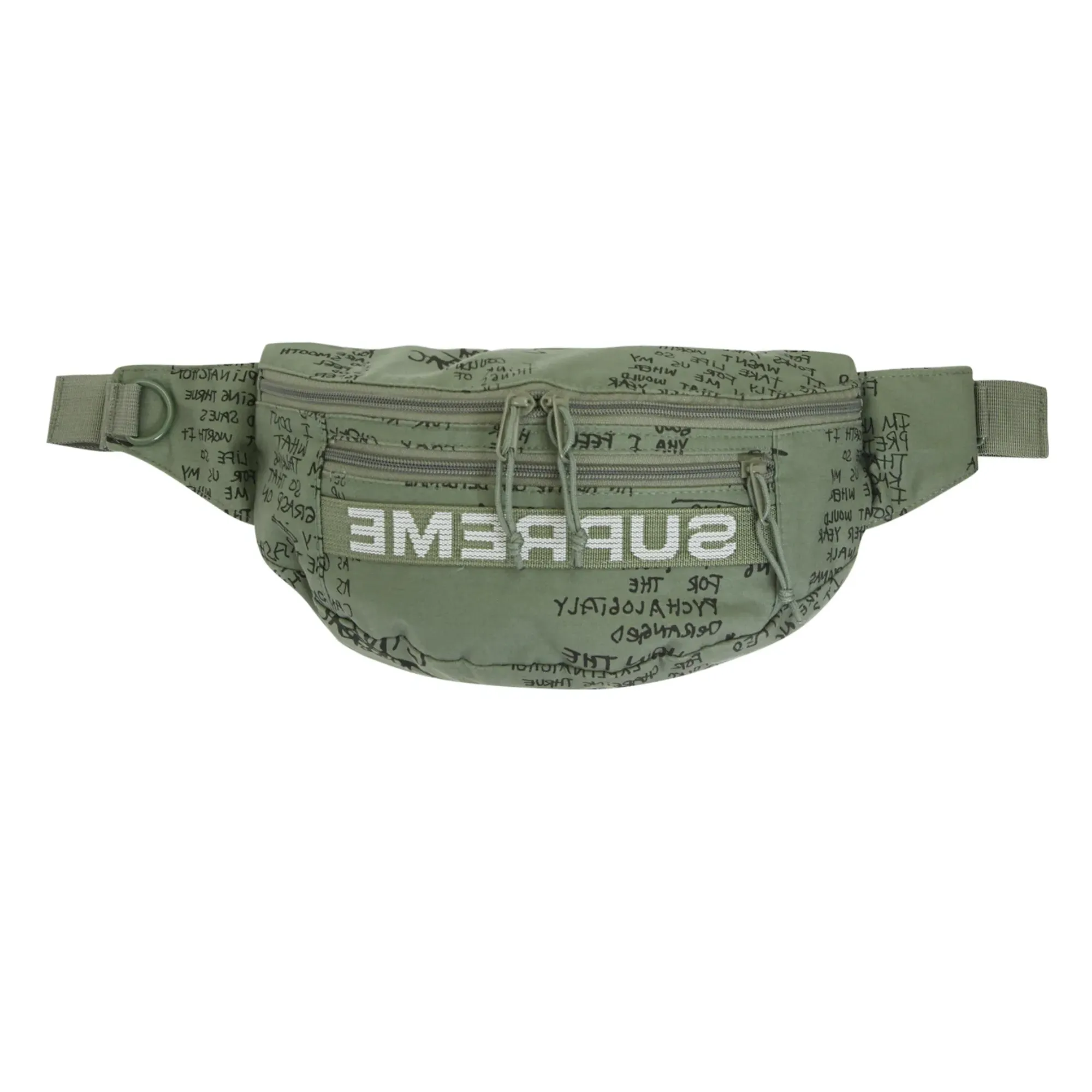 Supreme Field Waist Bag Olive Gonz