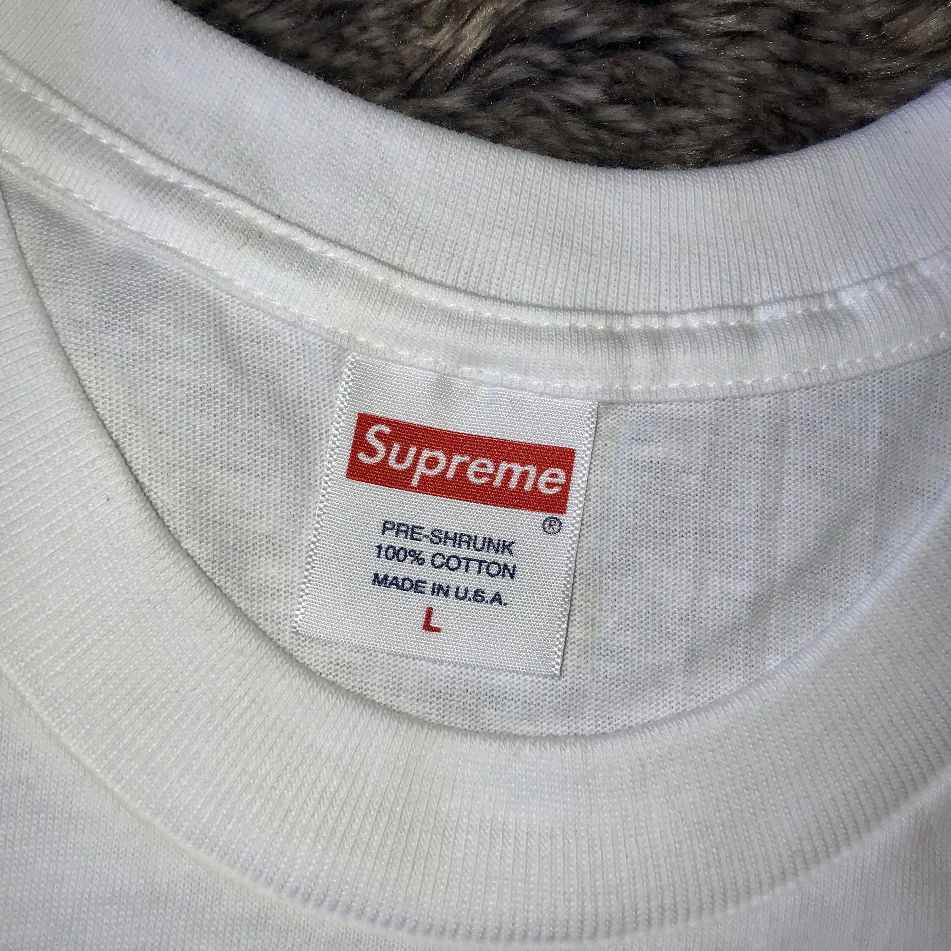 Supreme FW 2021 Samurai Tee (White)