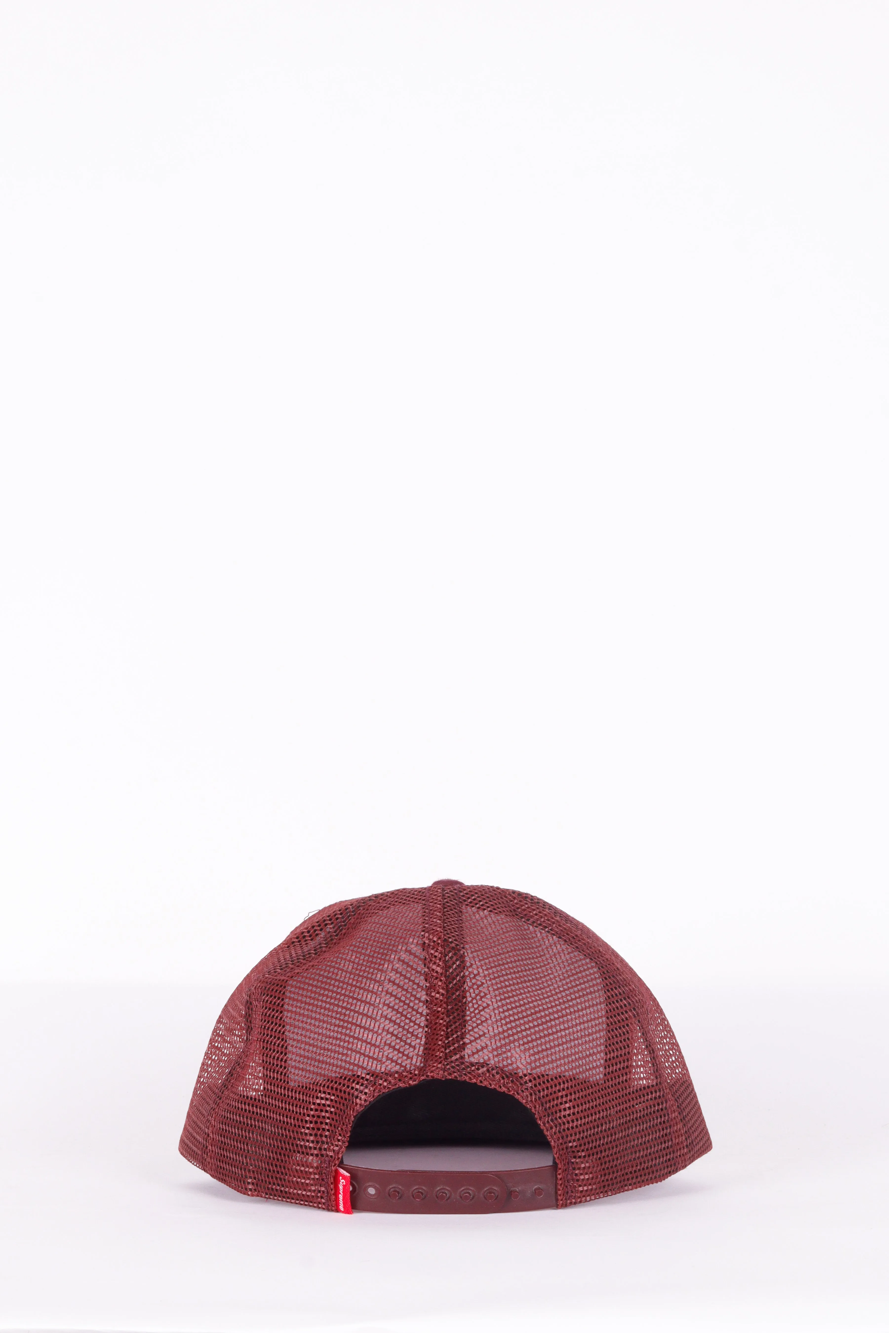 Supreme FW10 'Get Your Shit Together' Mesh Snapback Cap Burgundy (2010)