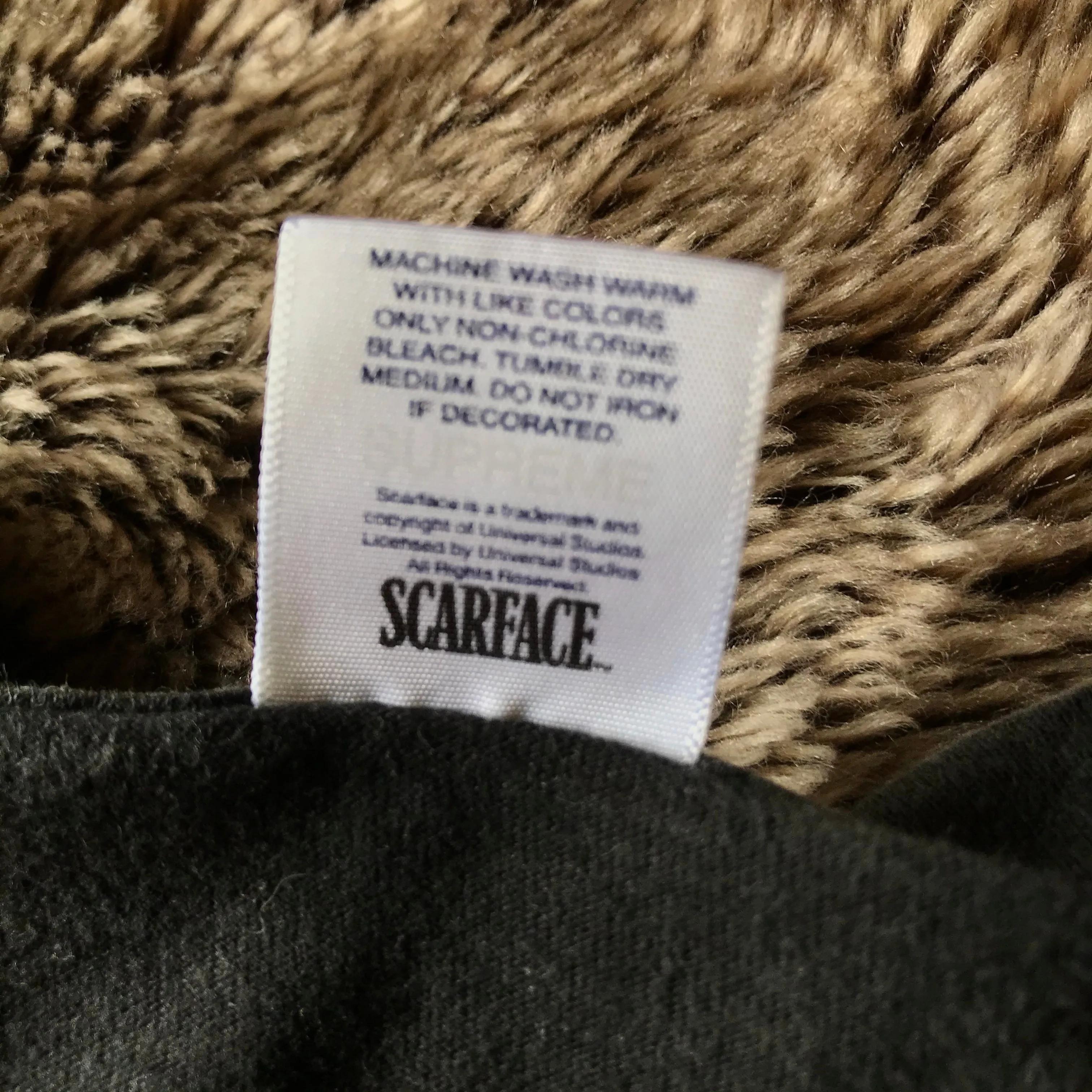 Supreme FW17 Scarface Blimp Tee (Black)