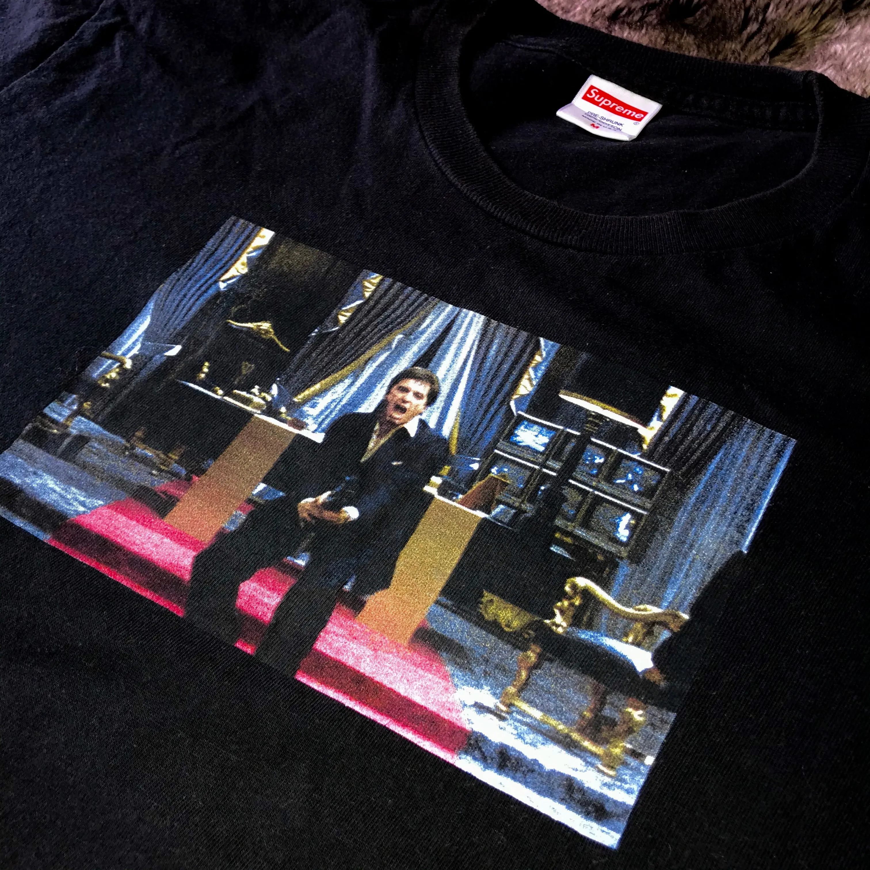 Supreme FW17 Scarface Friend Tee (Black)