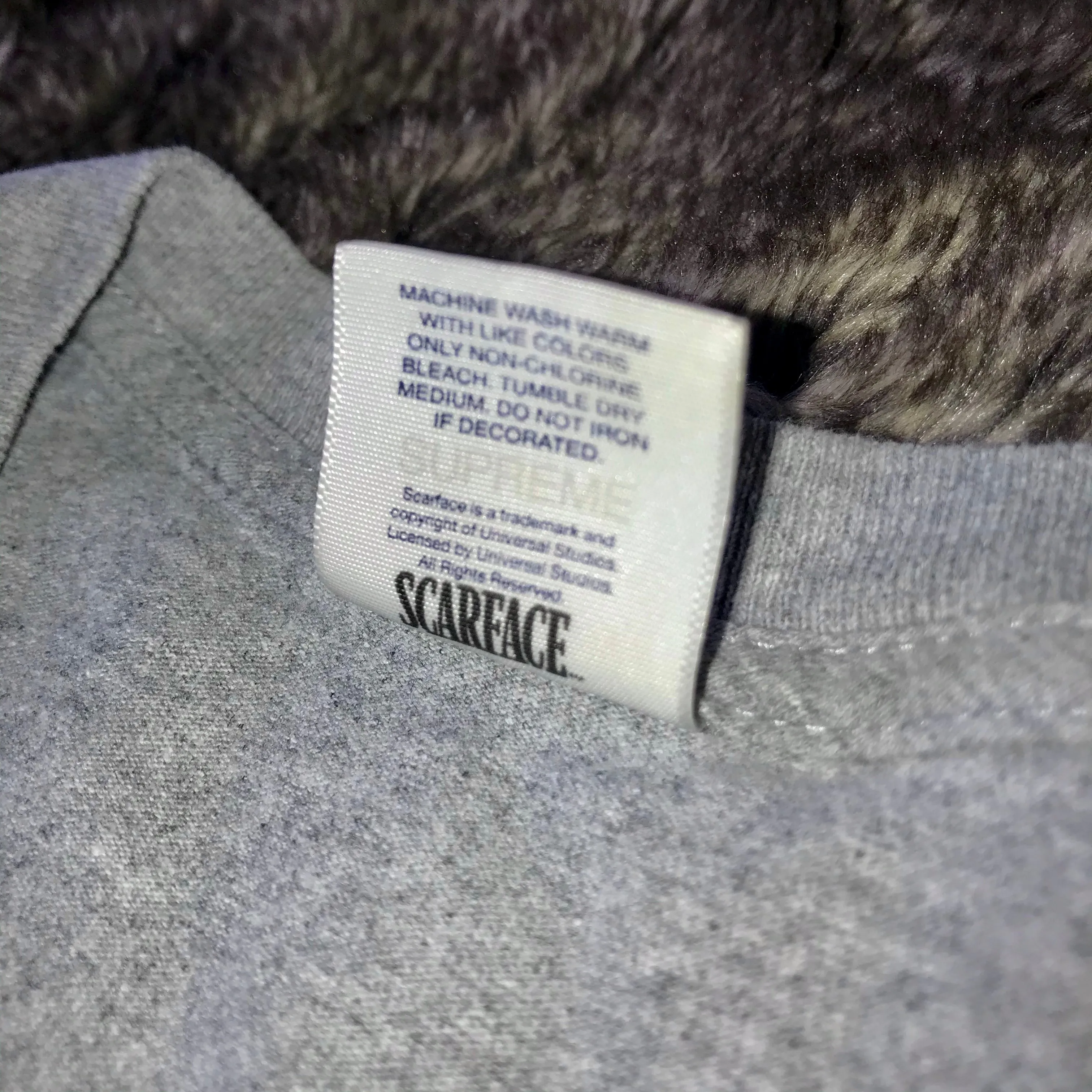 Supreme FW17 Scarface Friend Tee (Grey)