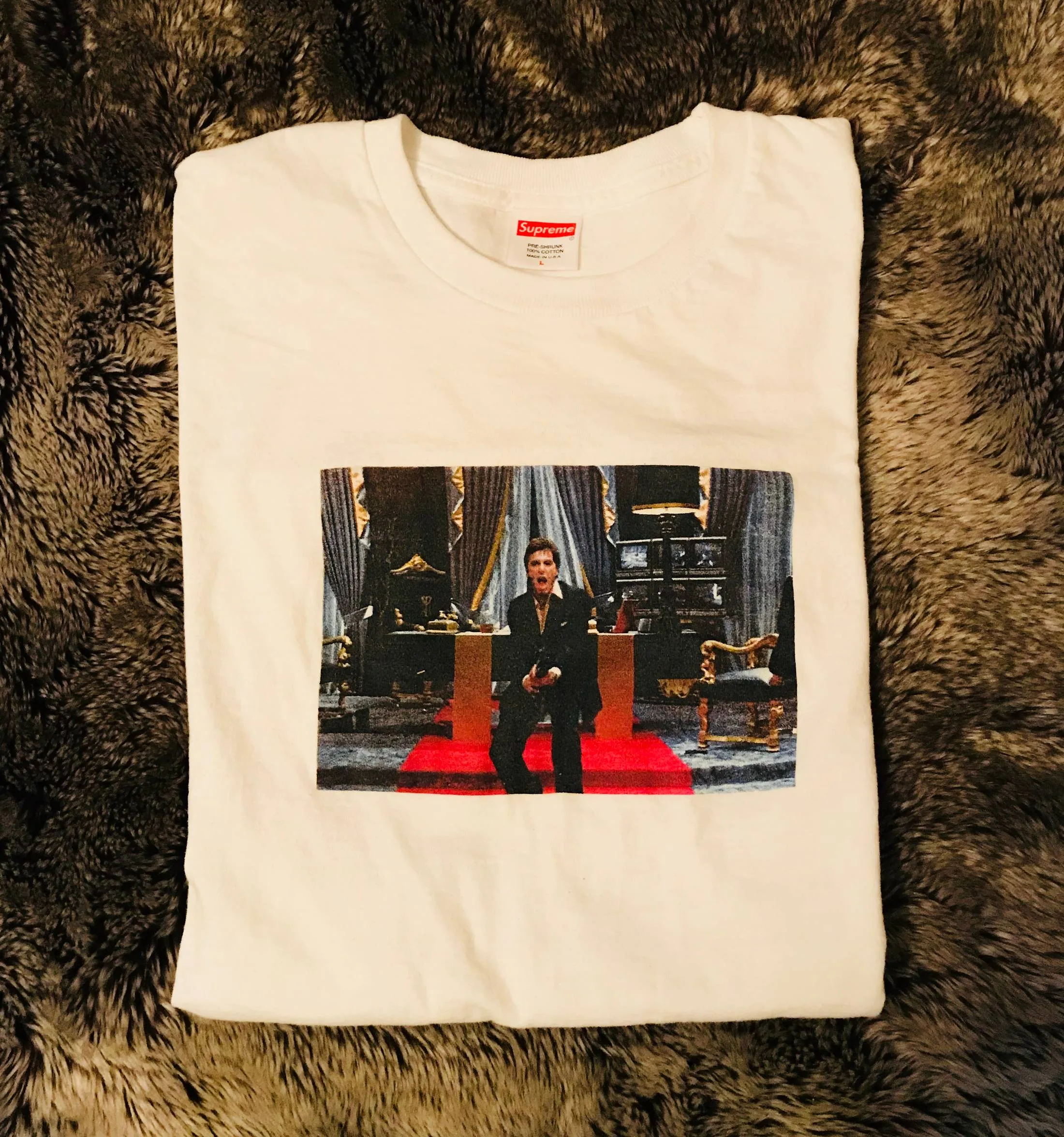 Supreme FW17 Scarface Friend Tee (White)