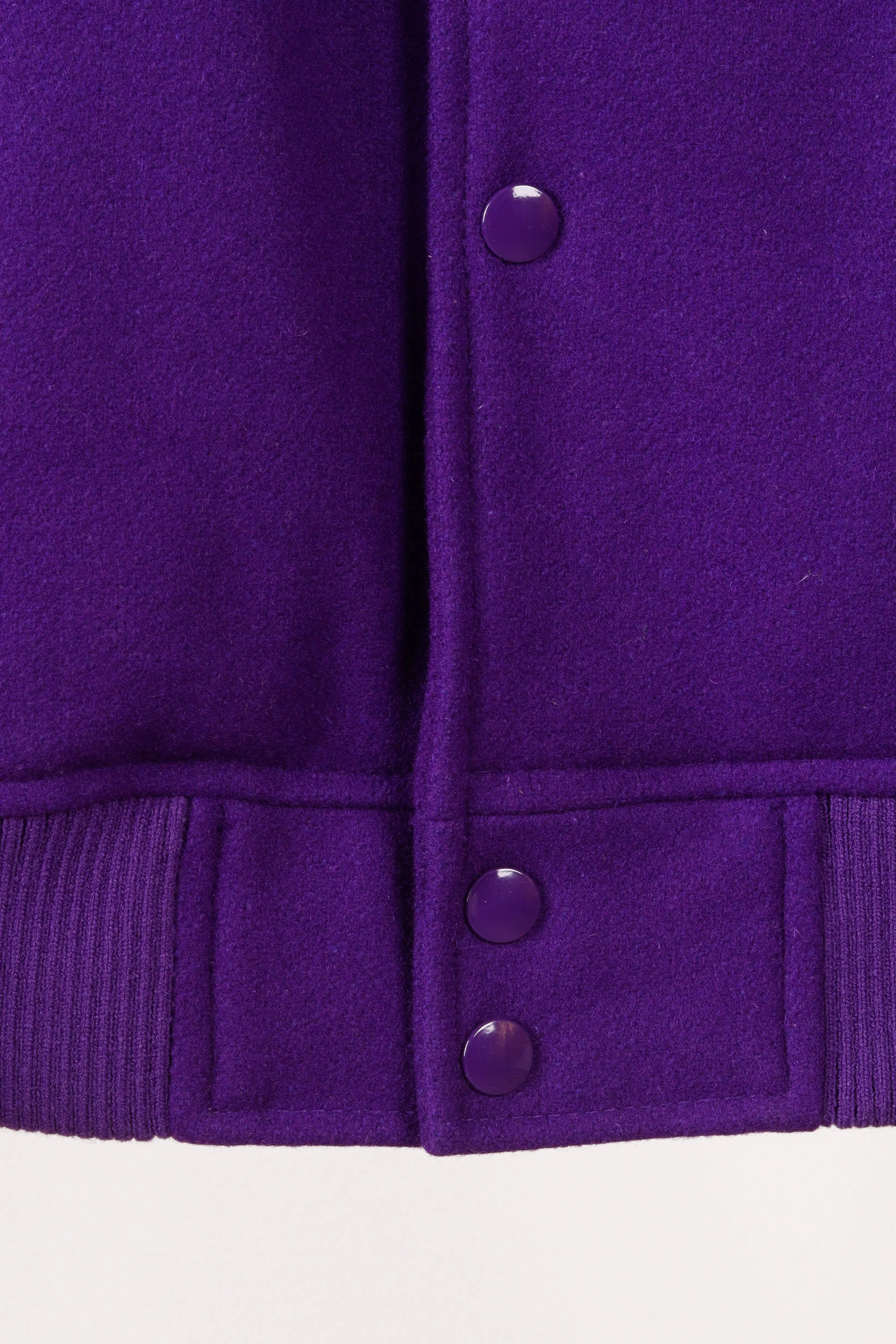 Supreme FW18 'Motion Logo Varsity' Jacket Purple (2018)