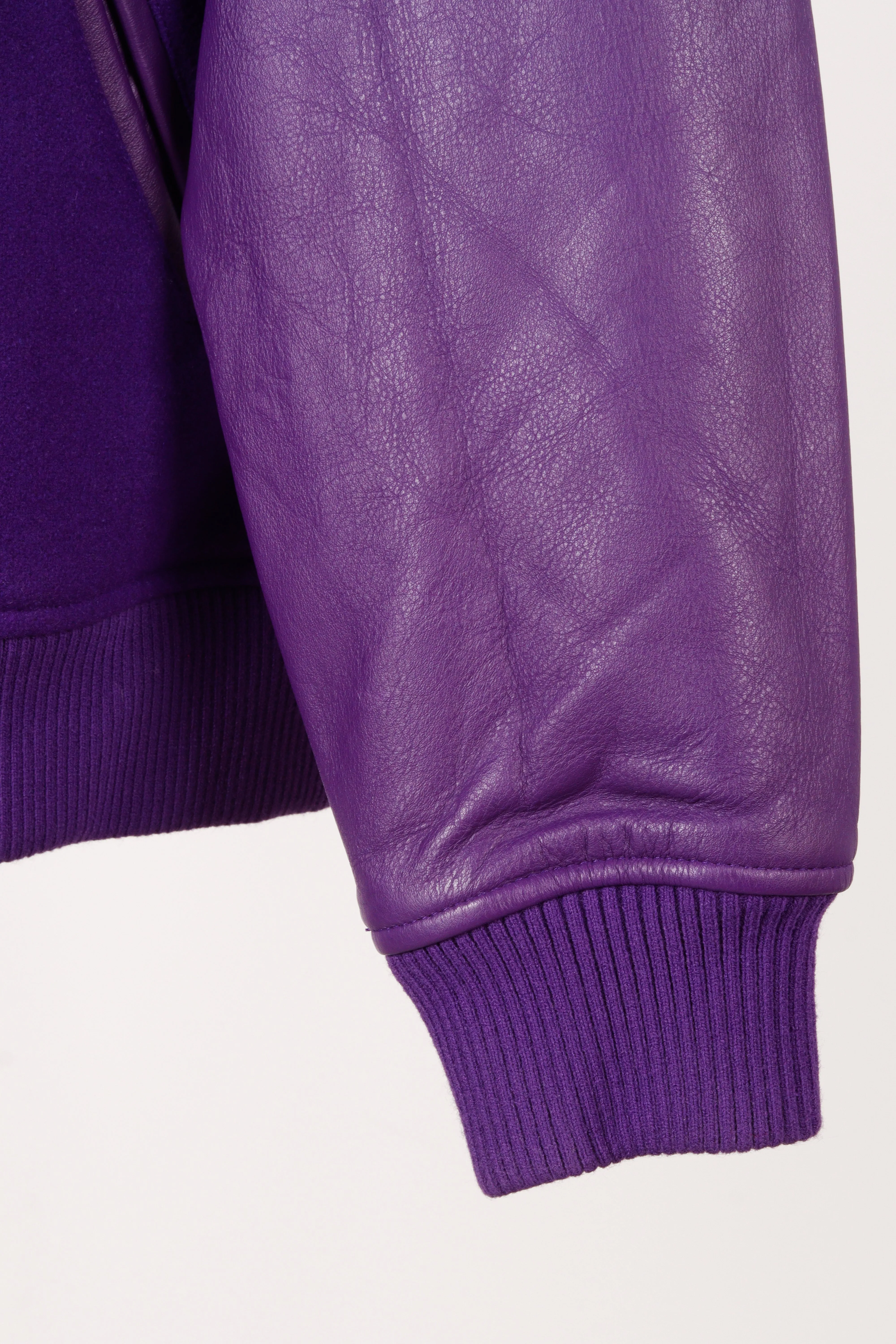 Supreme FW18 'Motion Logo Varsity' Jacket Purple (2018)