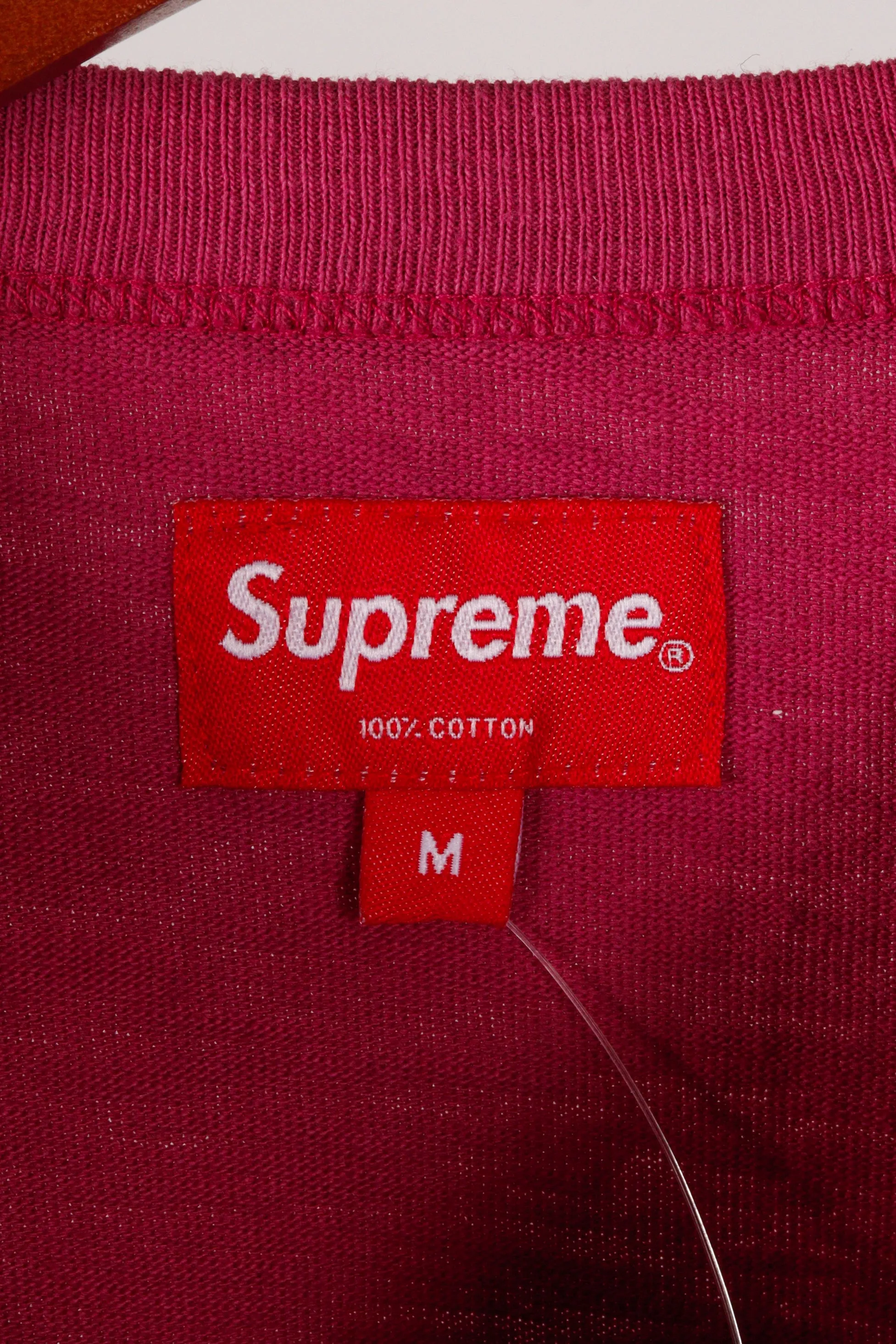Supreme FW18 'Nouveau Logo' T-Shirt Dark Magenta (2018)