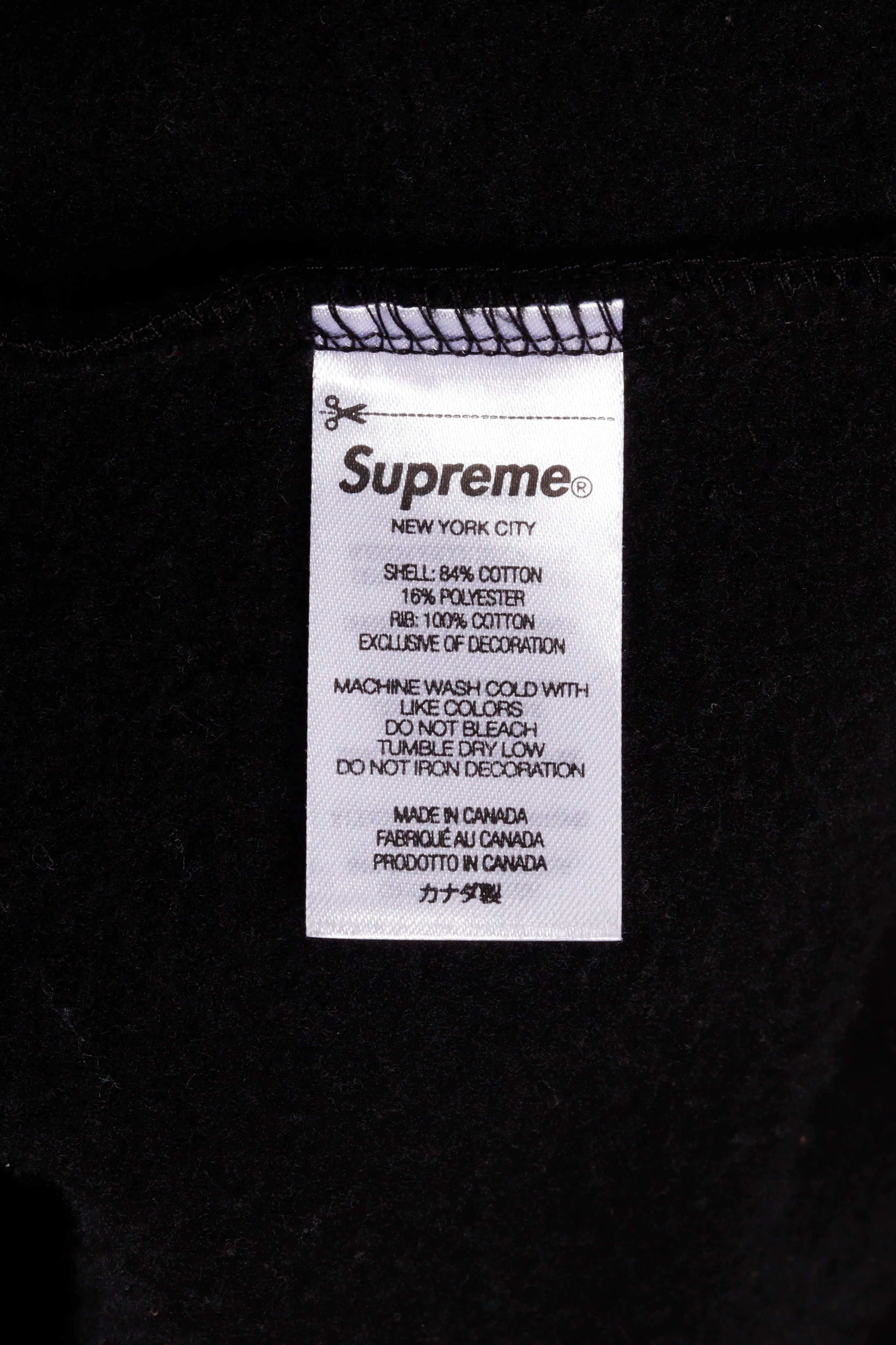 Supreme FW22 'Box Logo' Crewneck Black (2022)