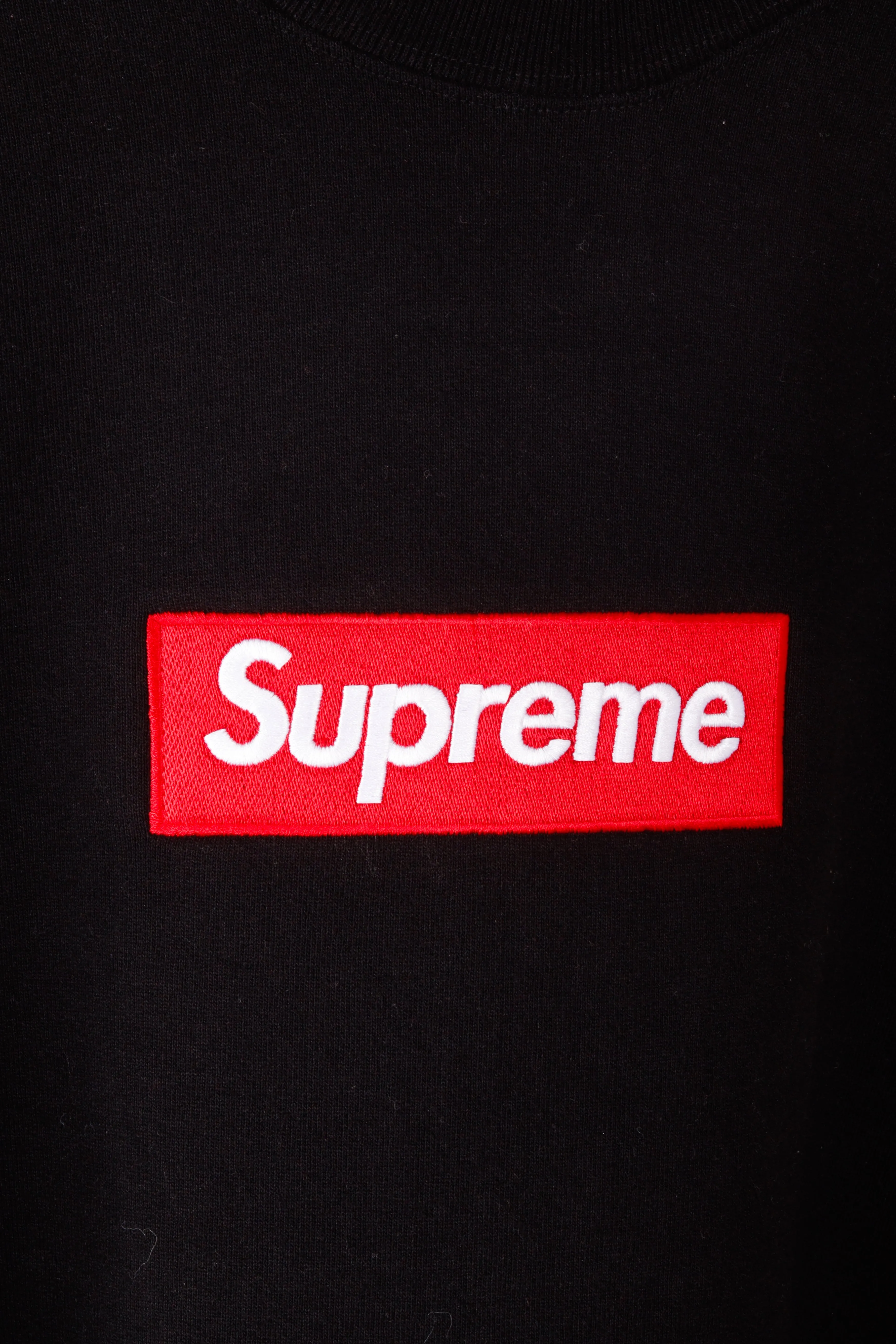 Supreme FW22 'Box Logo' Crewneck Black (2022)