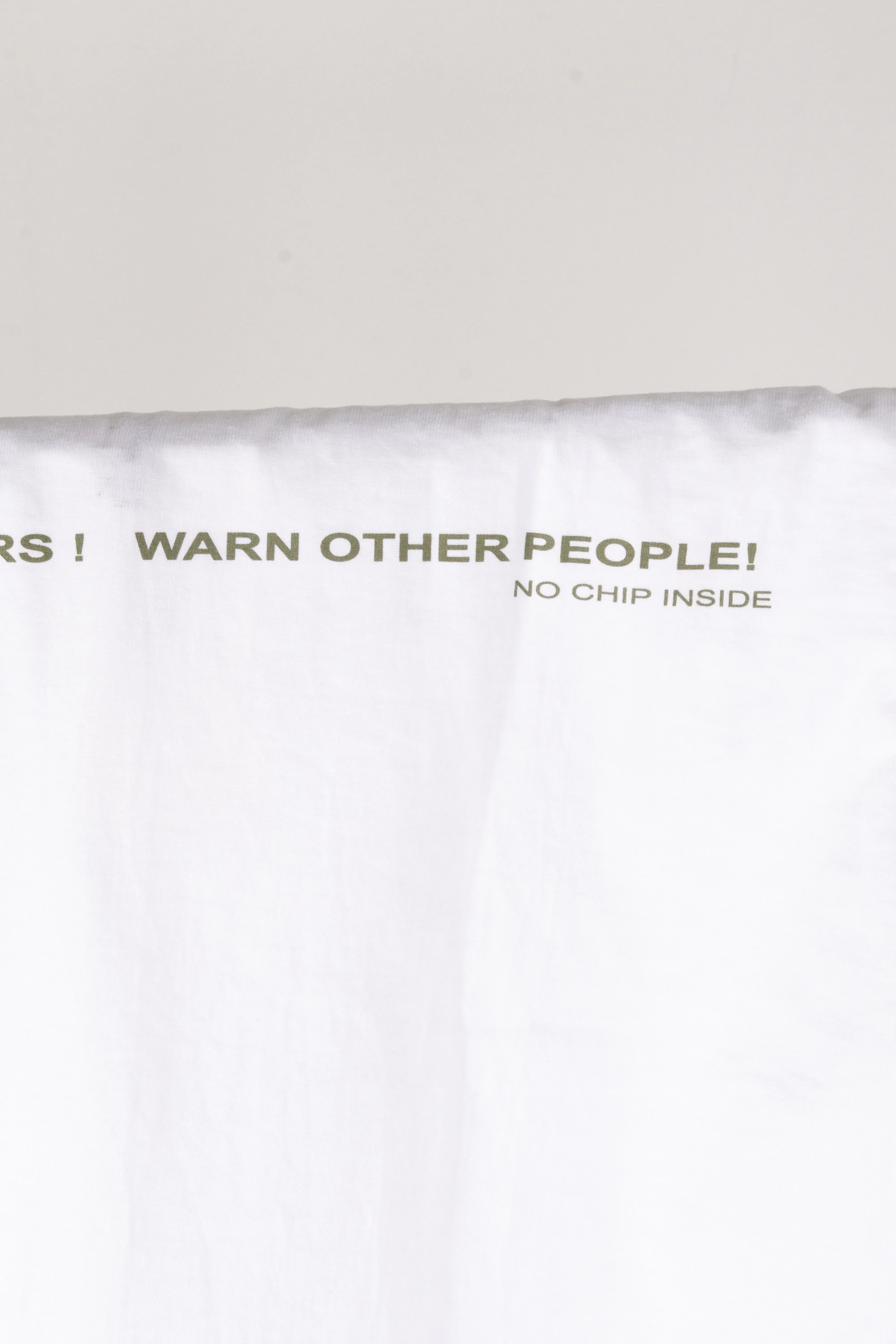 Supreme FW22 'Warning' Tee White (2022)
