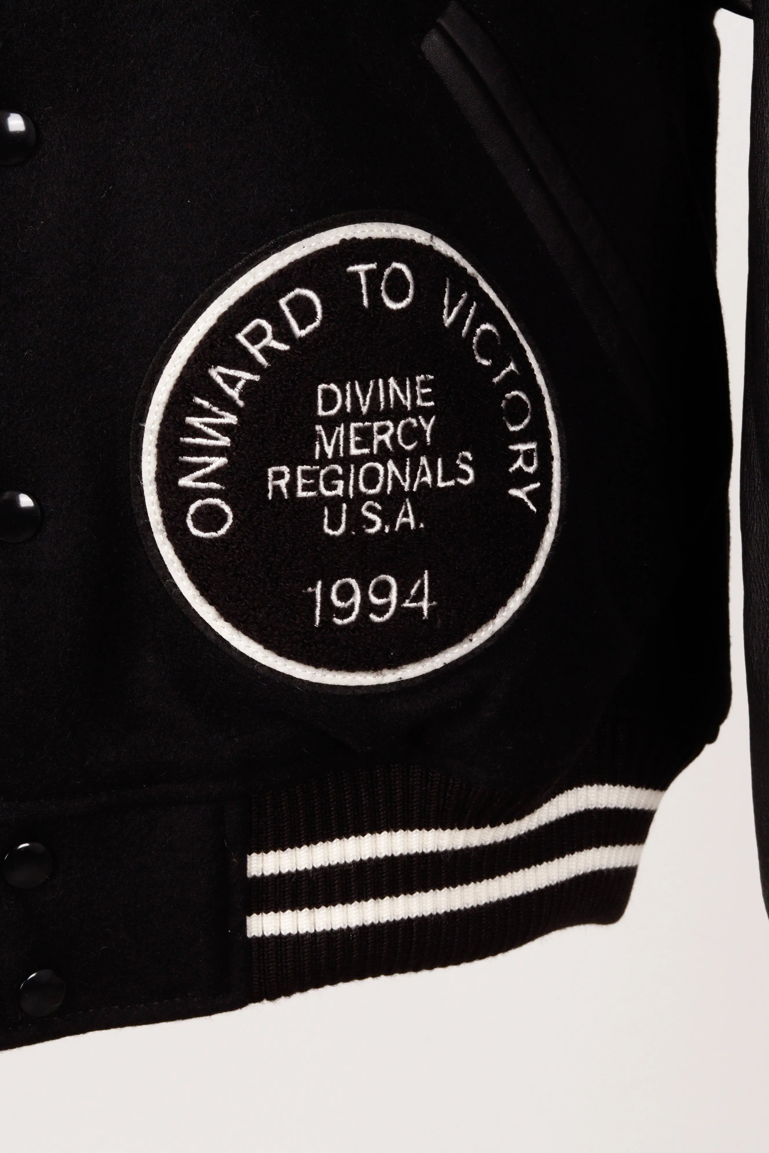 Supreme FW23 'Tiger' Varsity Jacket Black (2023)
